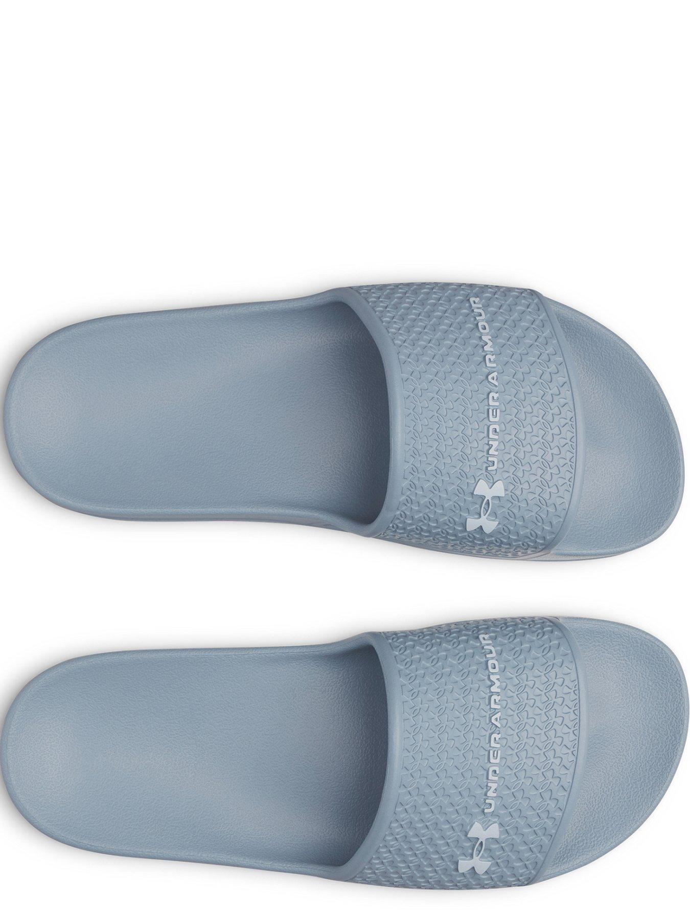 Image 3 of 6 of UNDER ARMOUR Womens ARMR Shower Sliders - Blue