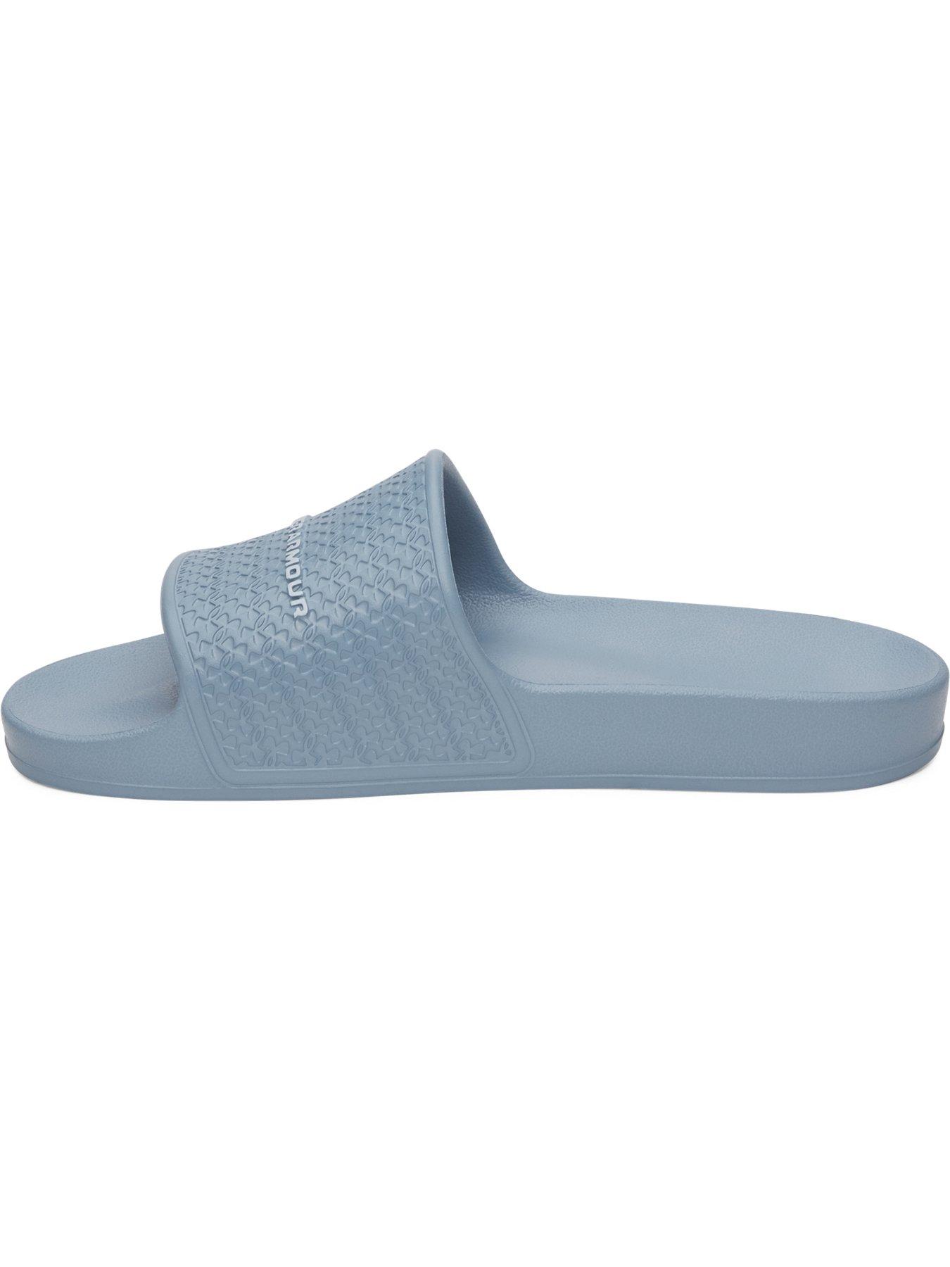 Image 5 of 6 of UNDER ARMOUR Womens ARMR Shower Sliders - Blue