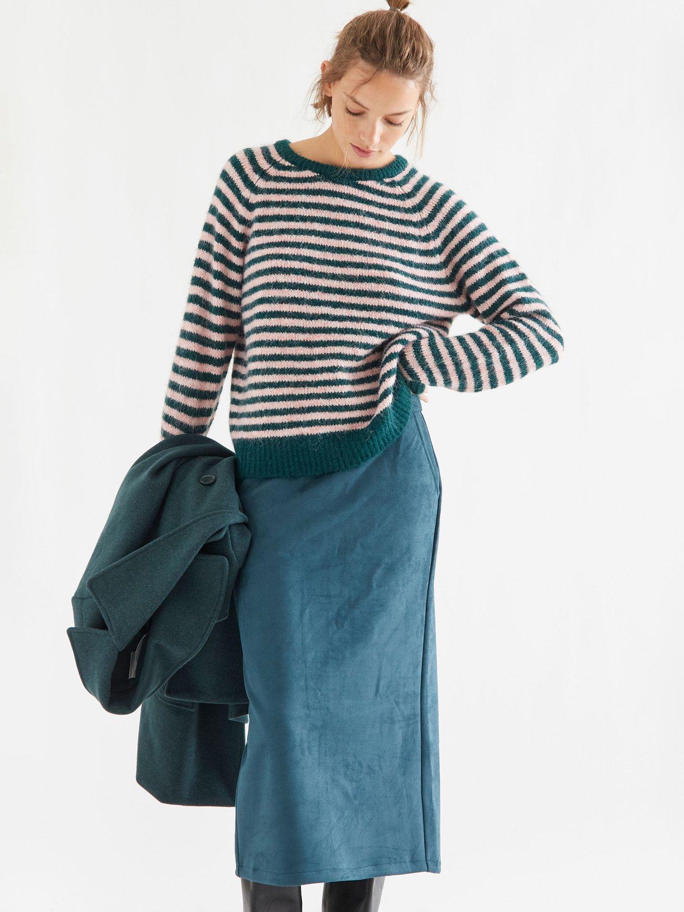 Image 5 of 5 of Compania Fantastica Stripe Jumper - Green