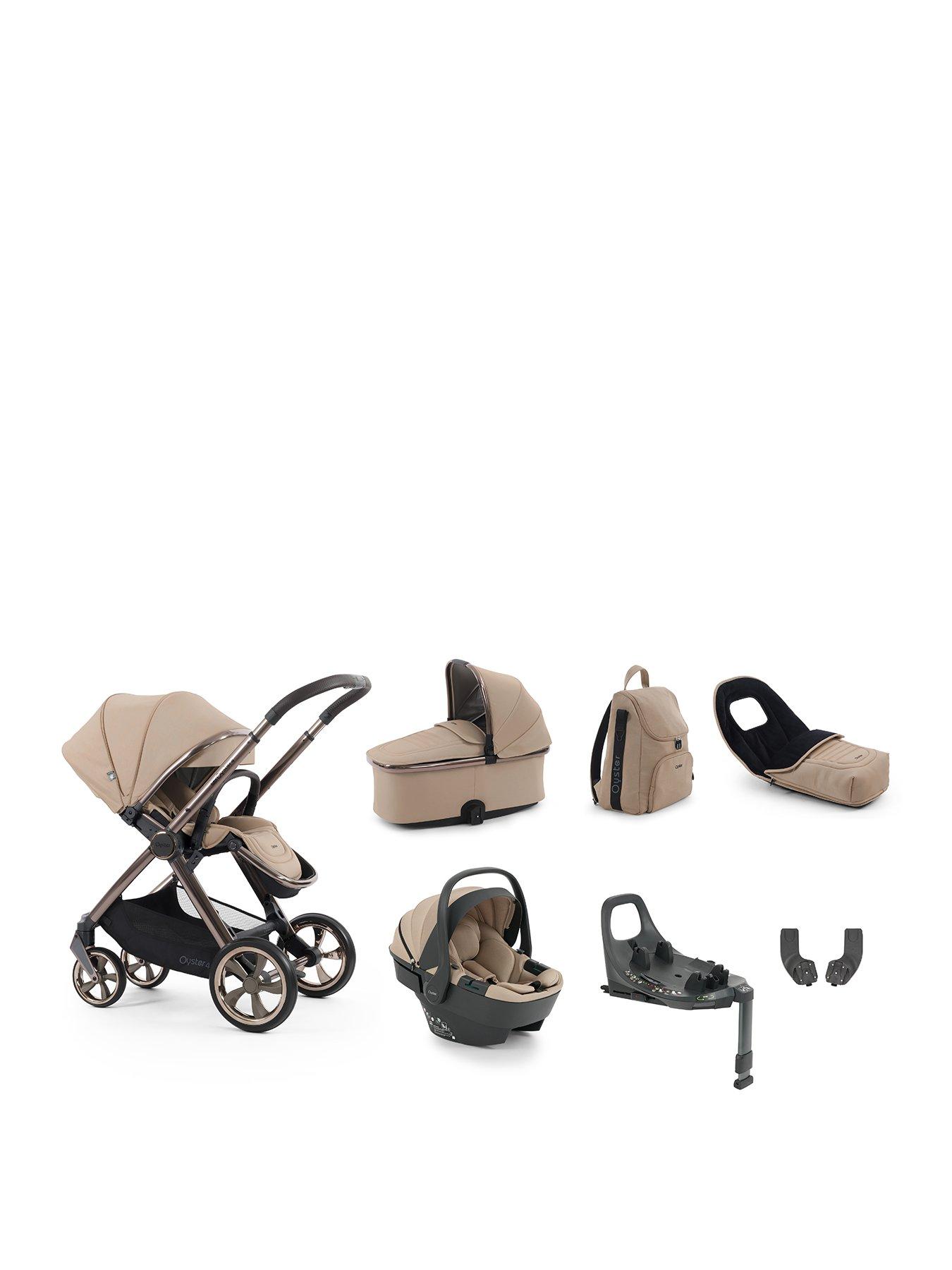 Oyster Oyster 4 Luxury Pushchair Bundle - Fawn
