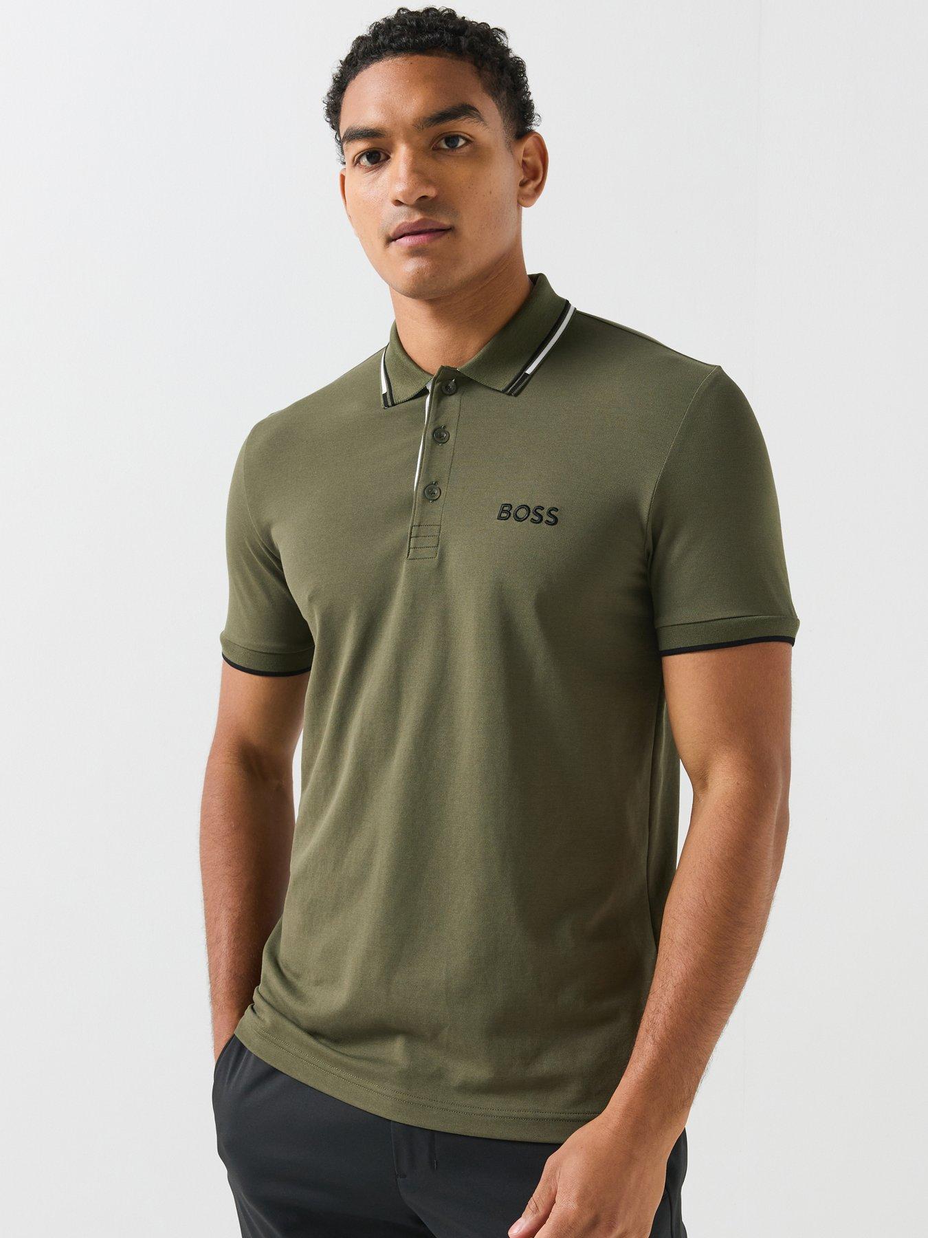 BOSS Mens Golf Paddy Pro Polo Shirt - Green