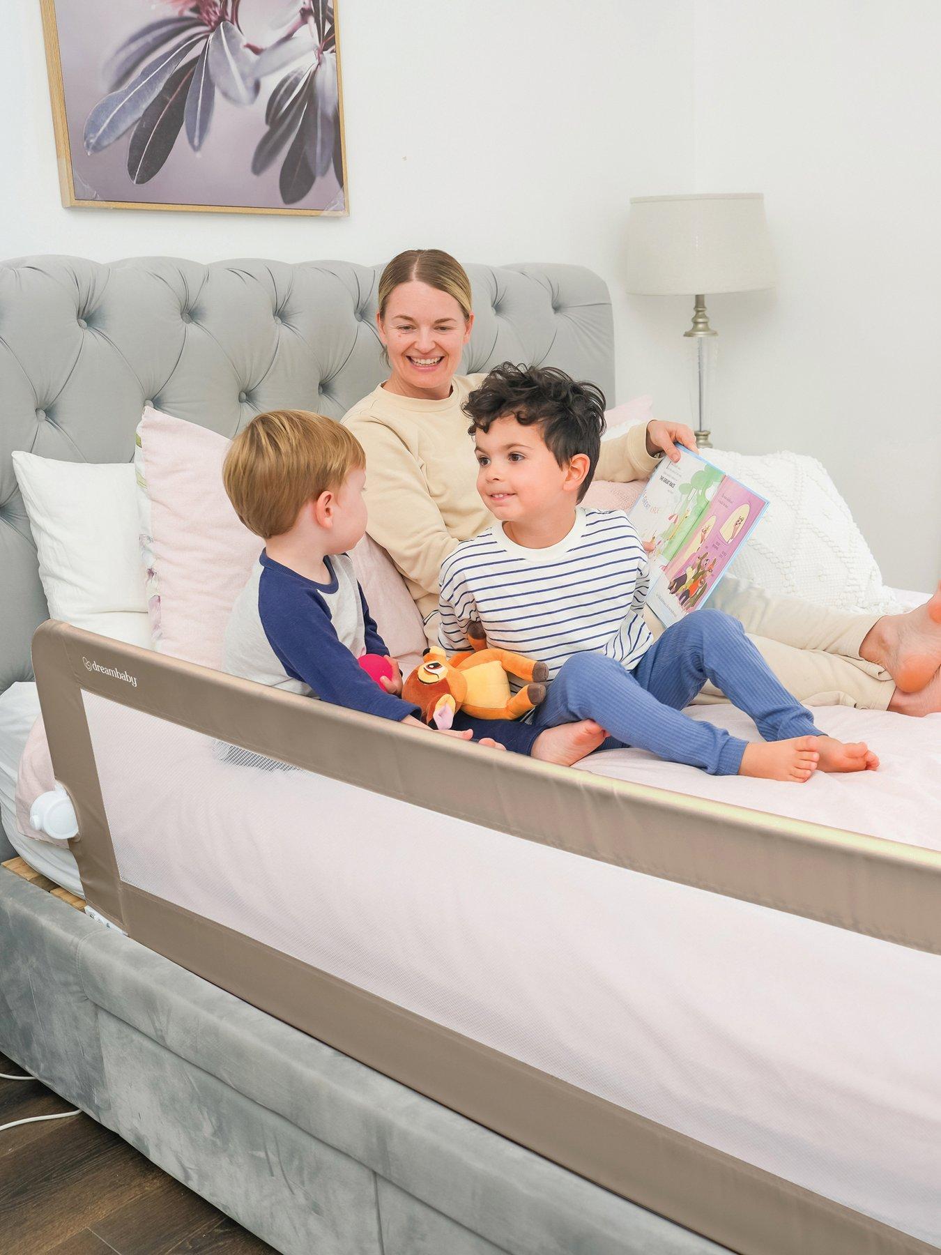 Dreambaby Harmony 140cm Extra-Wide Bed Rail - Latte
