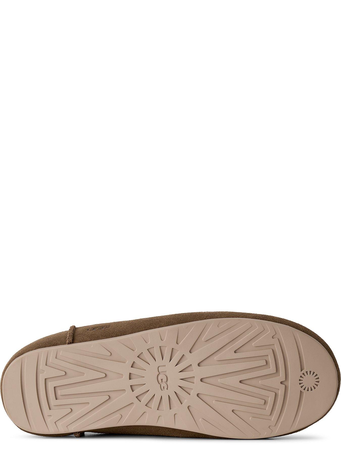 Image 5 of 6 of UGG Womens Elea Cow Suede Slip-On Mule Slippers - Light Bronze