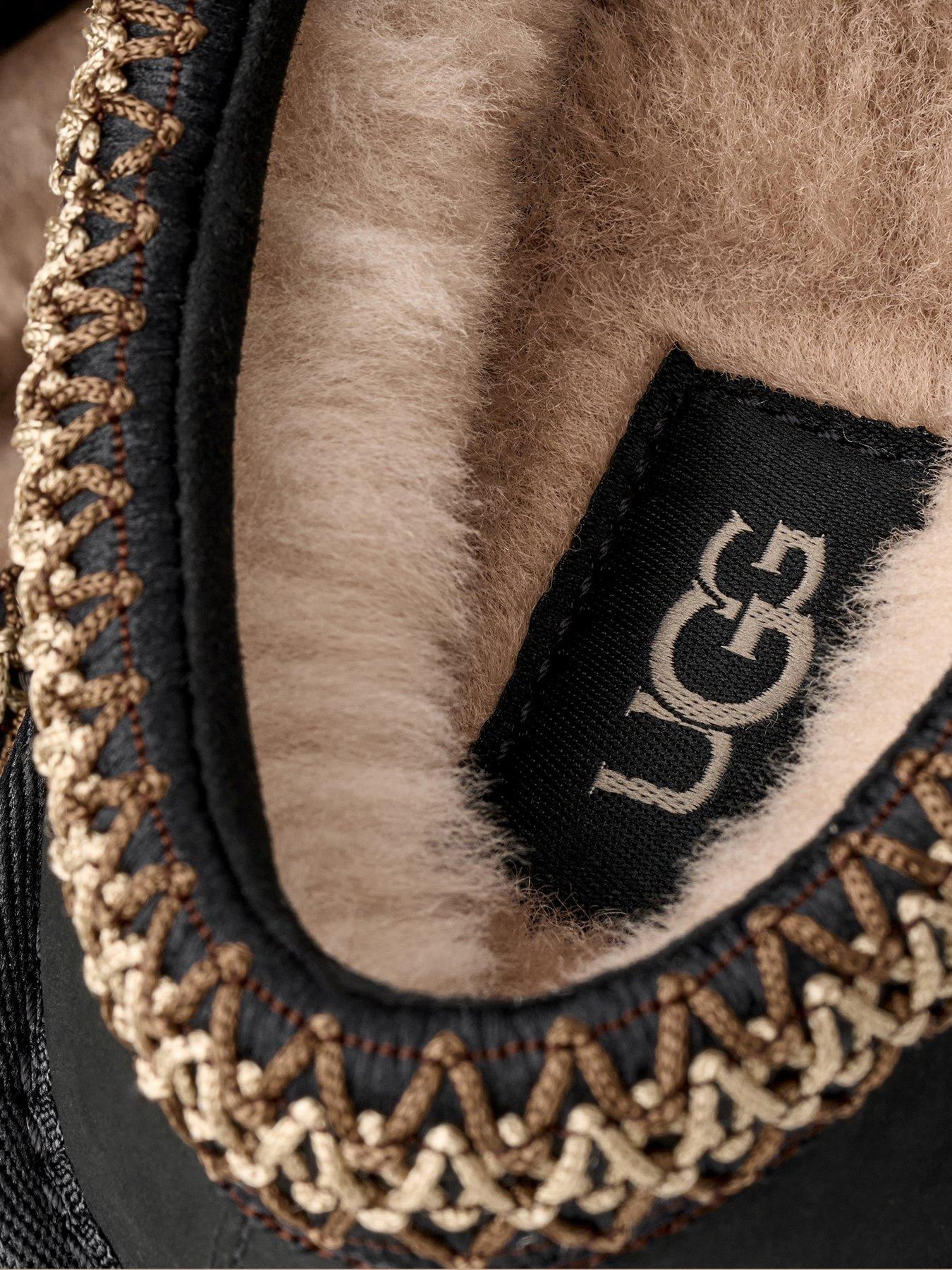 Image 4 of 4 of UGG Womens Tasman Nubuck - Black
