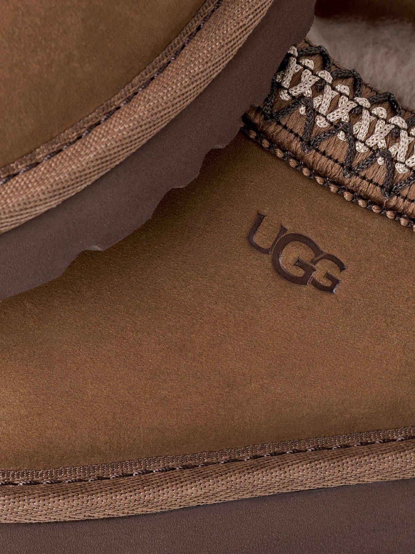Image 6 of 6 of UGG Womens Tasman Nubuck - Dark Chestnut