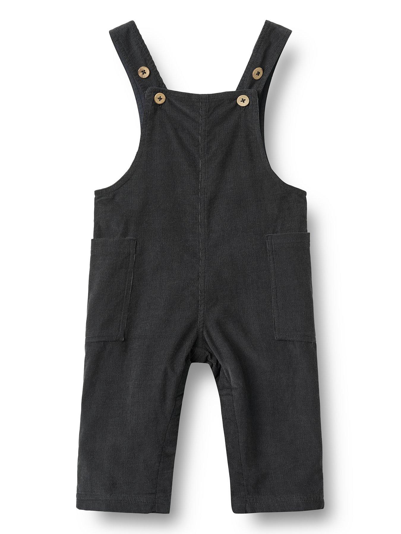 Wheat Baby Boys Viggo Dungarees - Navy