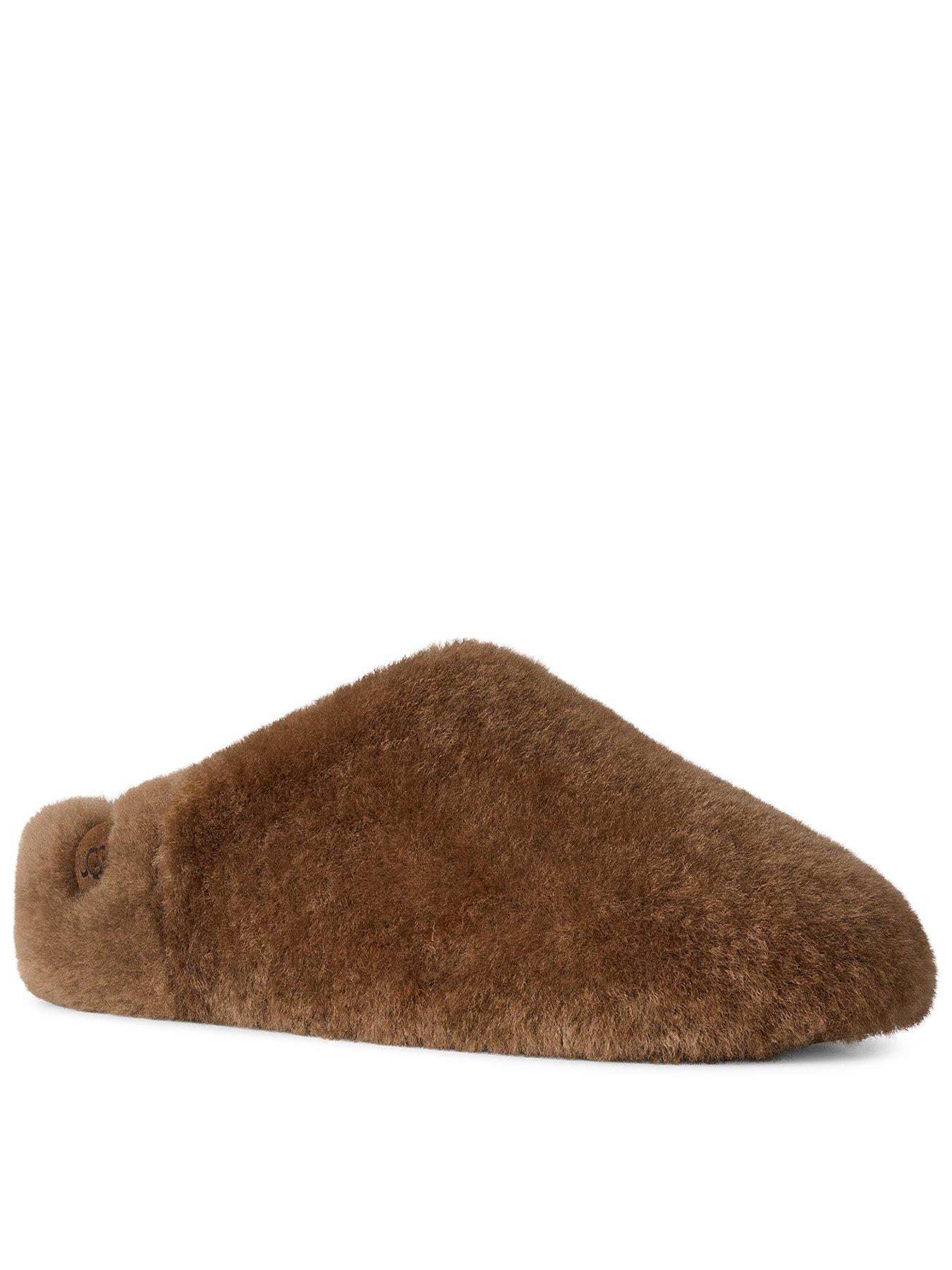Image 1 of 4 of UGG Womens Elea Fluffed Slip-on - Light Bronze