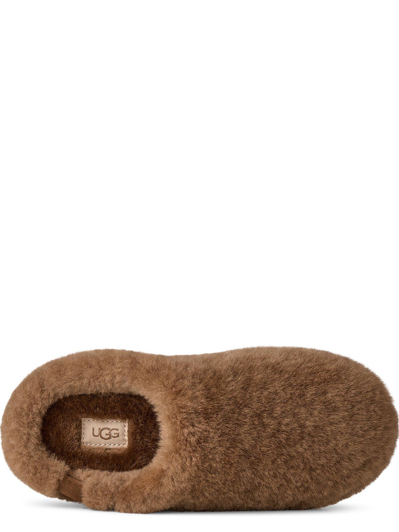 Image 3 of 4 of UGG Womens Elea Fluffed Slip-on - Light Bronze
