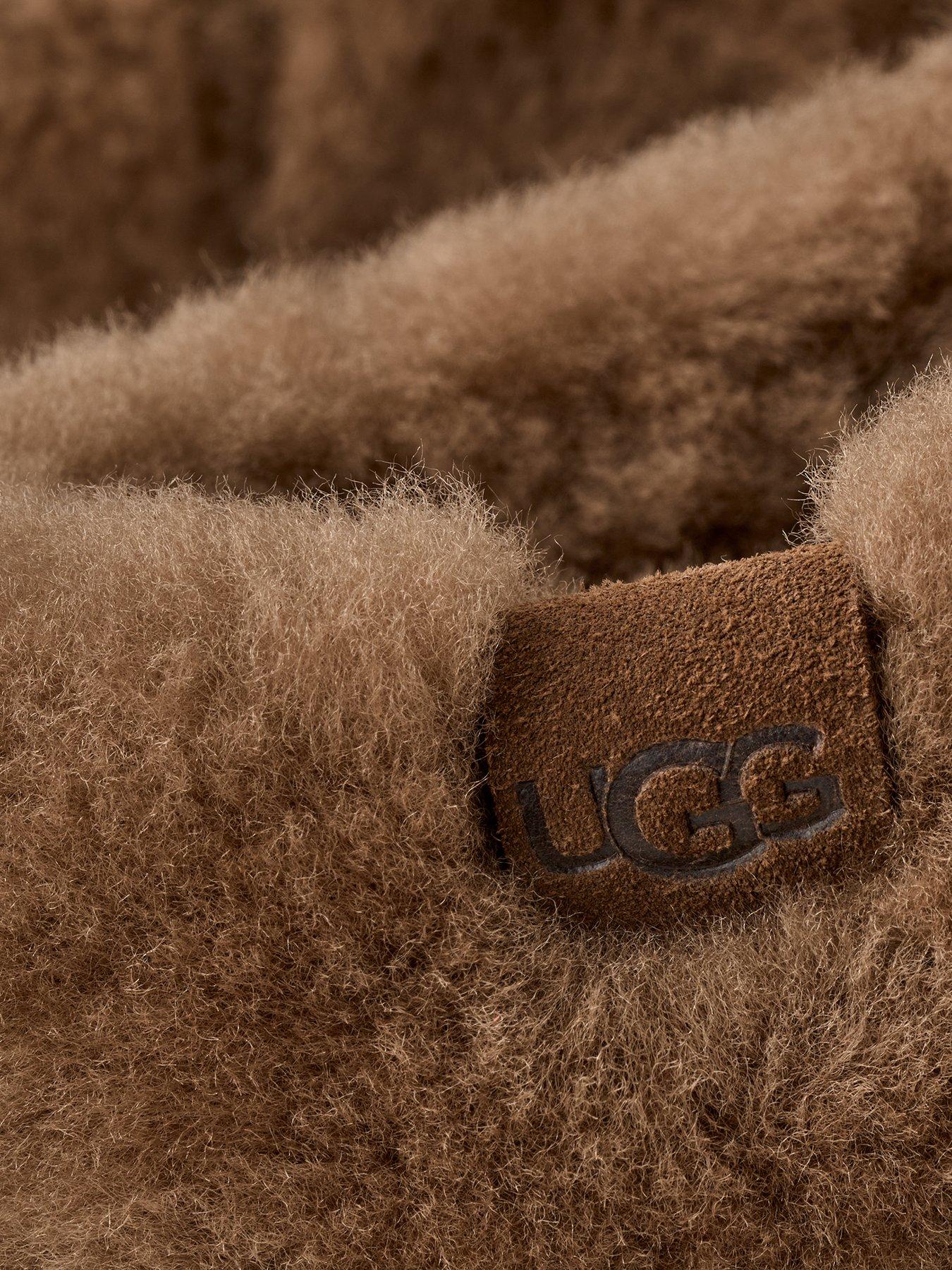 Image 4 of 4 of UGG Womens Elea Fluffed Slip-on - Light Bronze