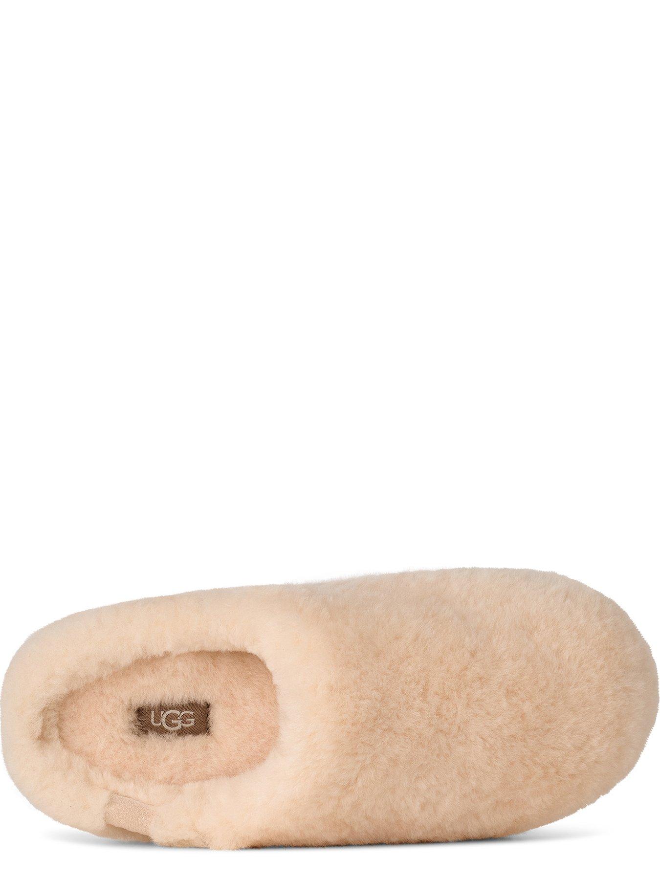 Image 4 of 6 of UGG Womens Elea Fluffed Slip-on - Natural