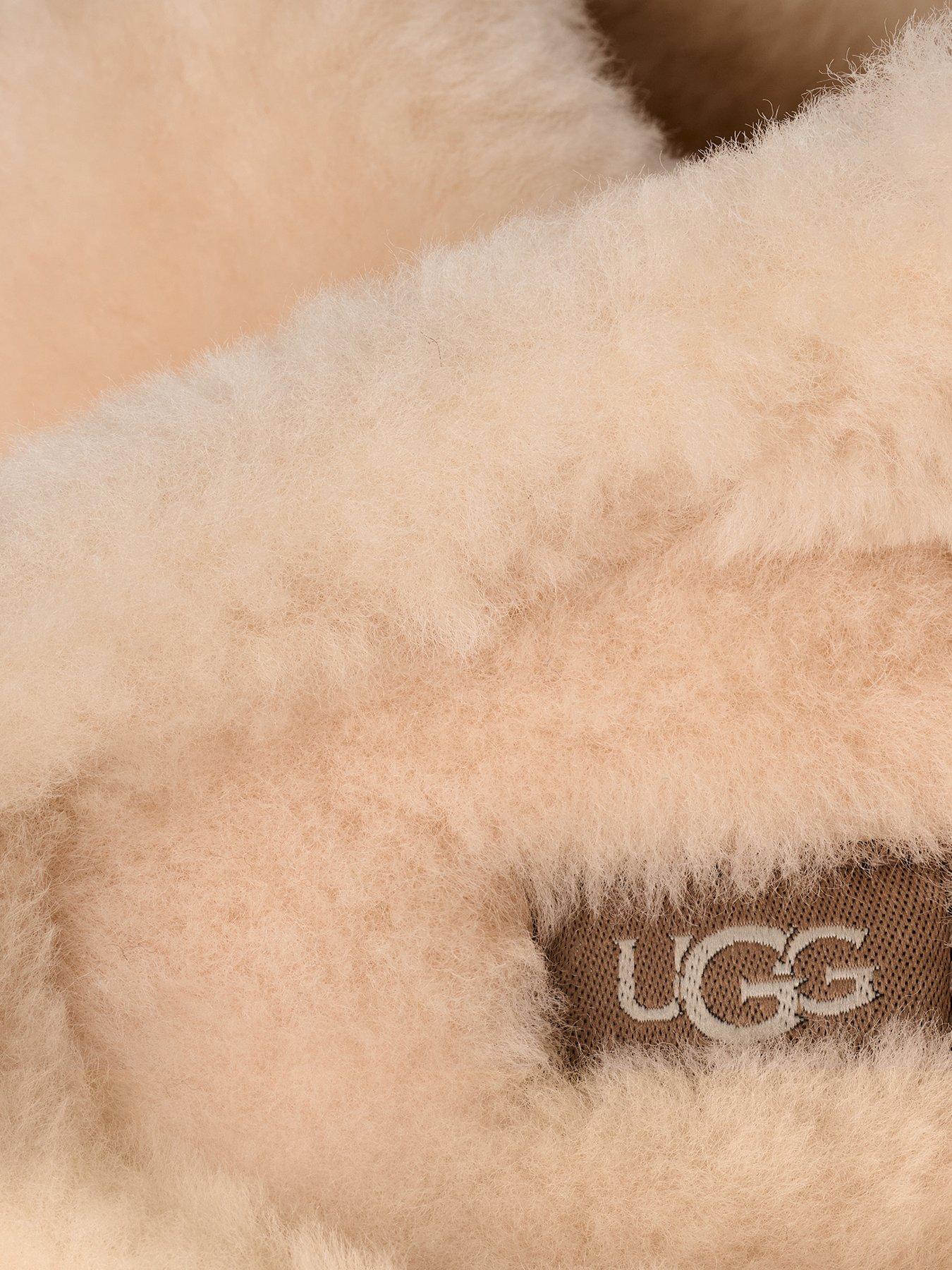 Image 6 of 6 of UGG Womens Elea Fluffed Slip-on - Natural