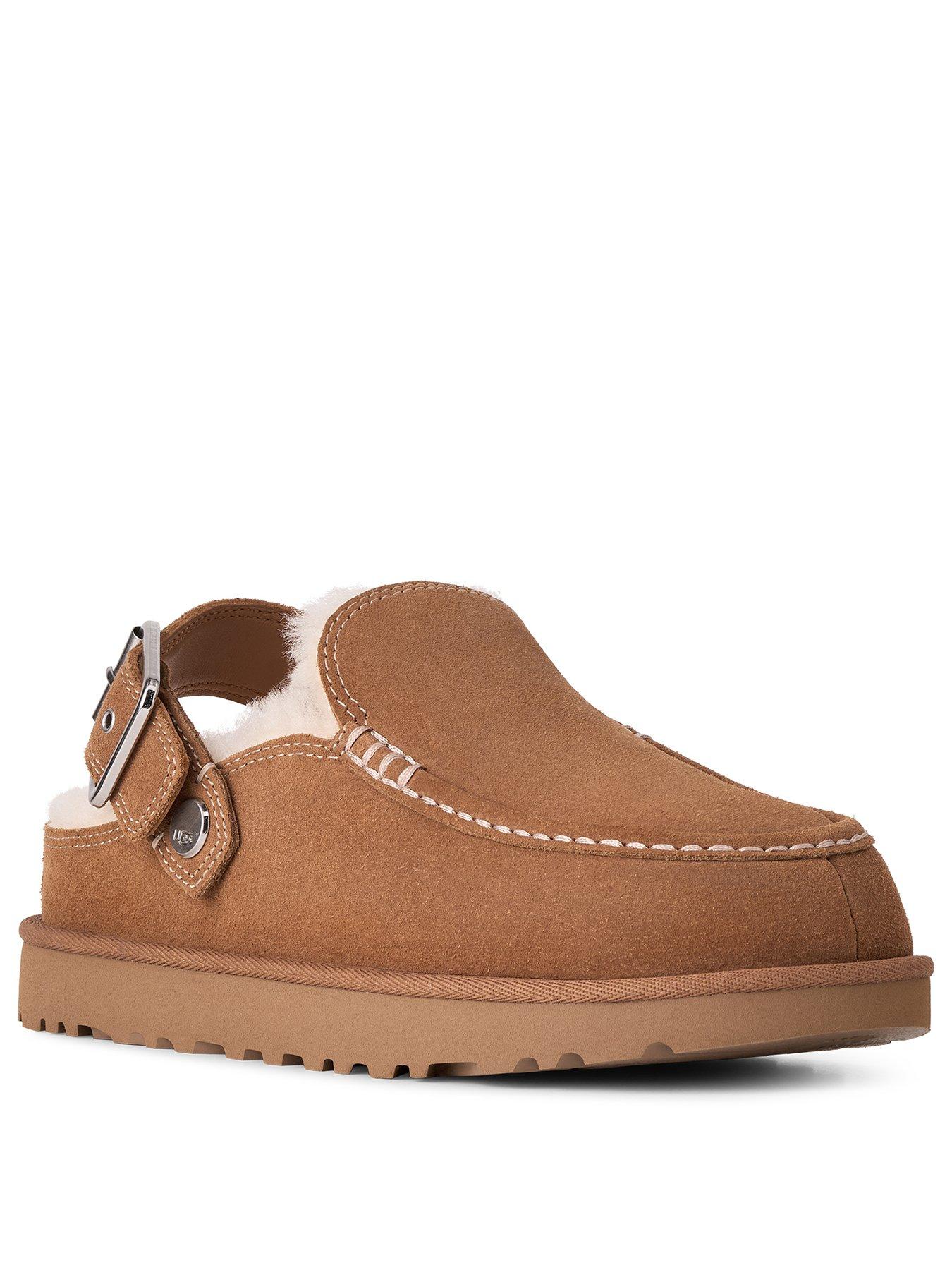 Image 2 of 6 of UGG Womens Goldenstar Evelina Clog - Chestnut