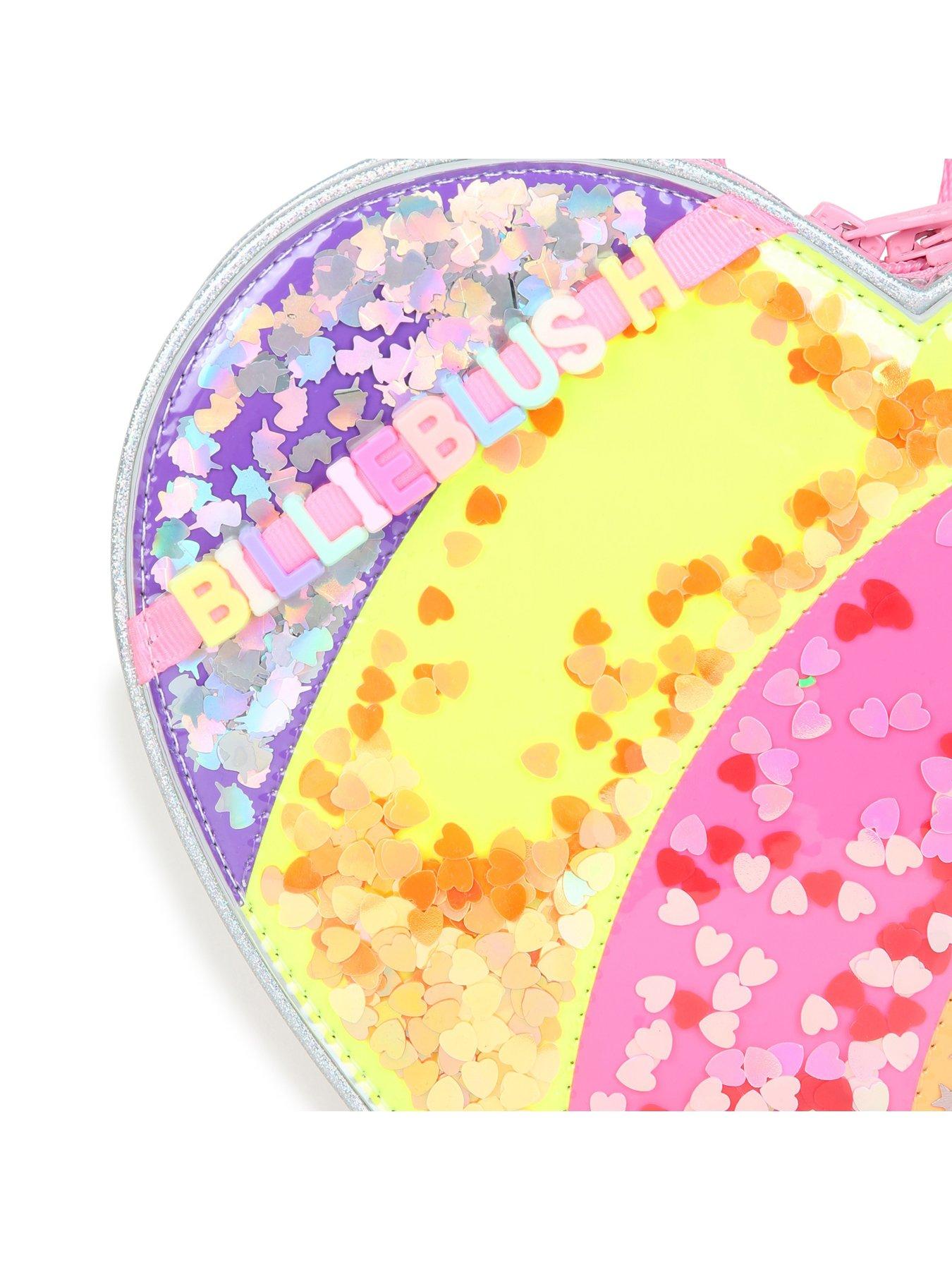 Image 4 of 5 of Billieblush Girls Small Heart Backpack - White