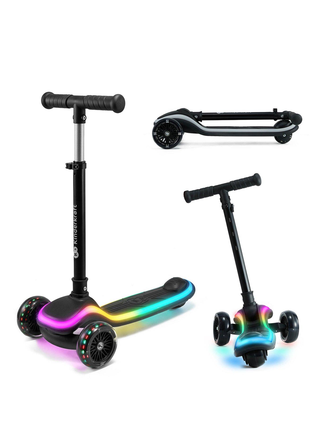 Kinderkraft Kinderkraft Led Scooter Raket Black
