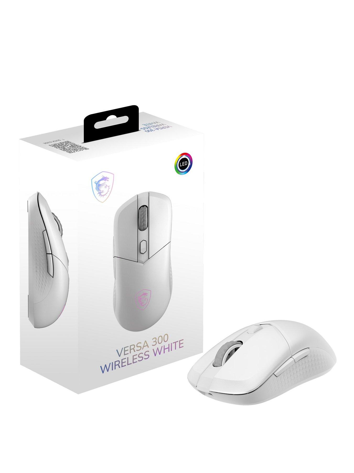 MSI Versa 300 Wireless Optical Gaming Mouse - White