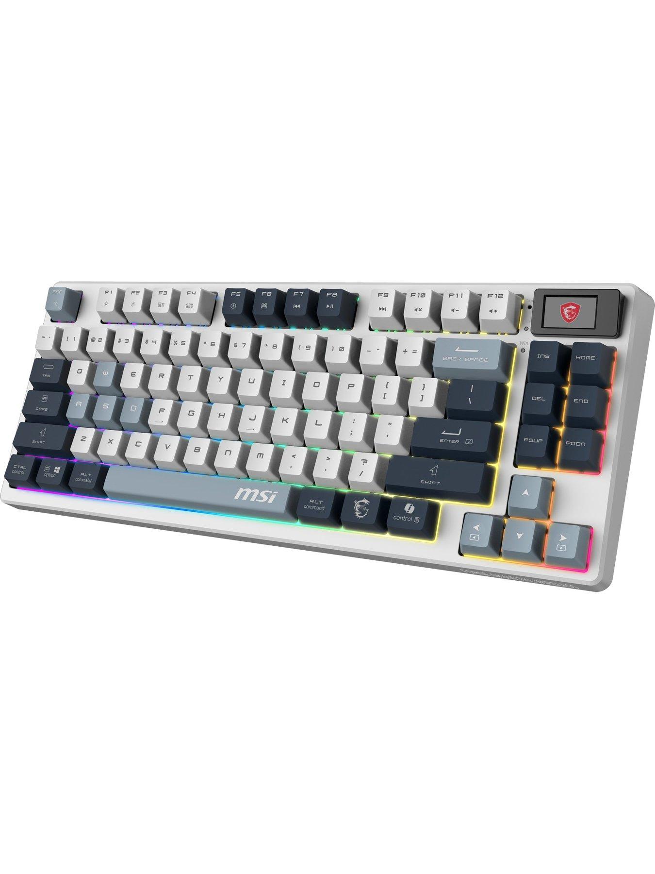 Image 5 of 7 of MSI MSI Forge GK600 TKL Wireless RGB Mechanical Gaming Keyboard - Sky