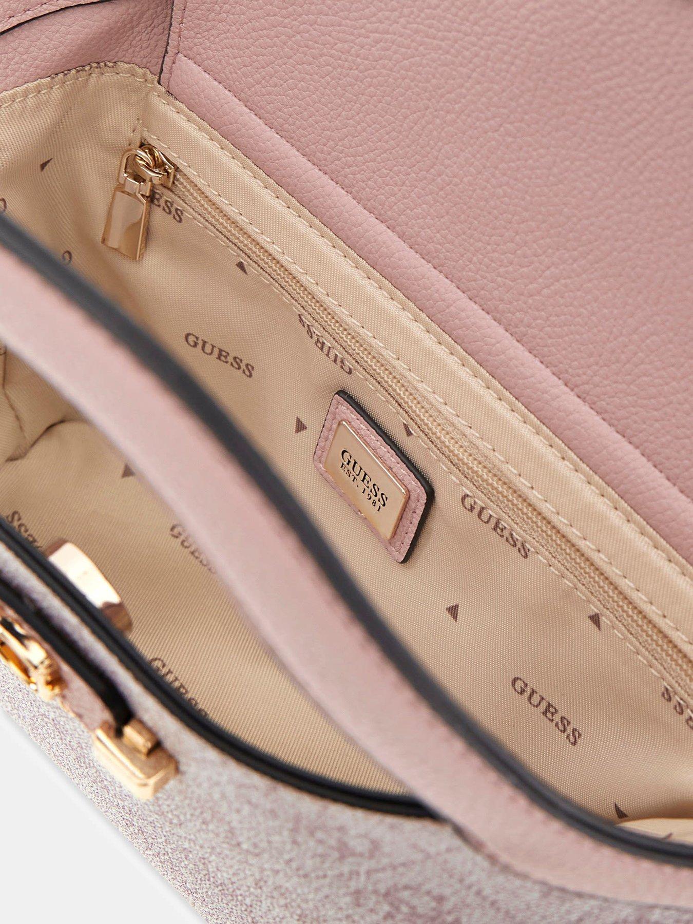 Image 4 of 6 of Guess Lindsey Tote Bag - Powder Pink