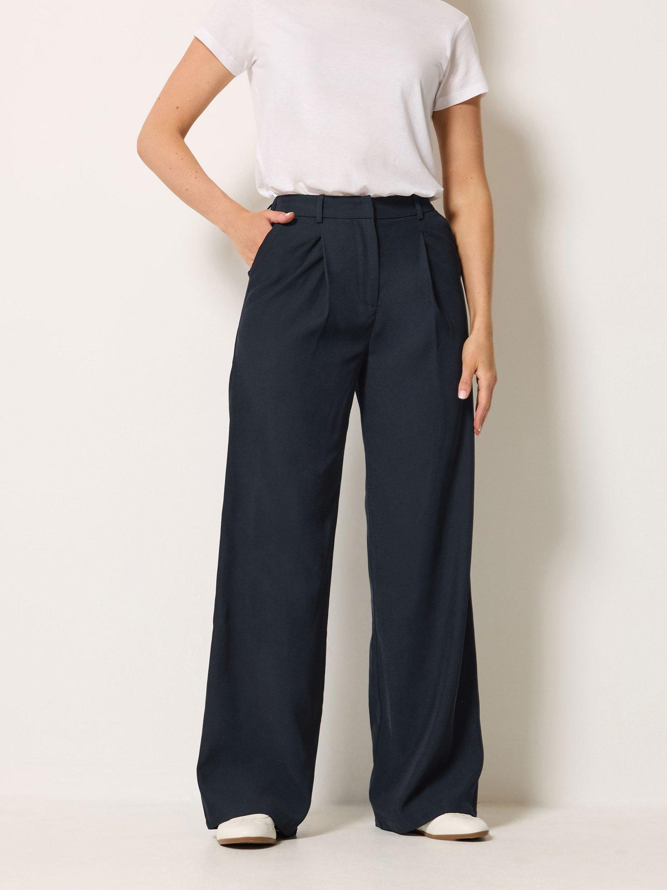 Image 1 of 4 of Long Tall Sally Tall Wide Leg Trouser 34"