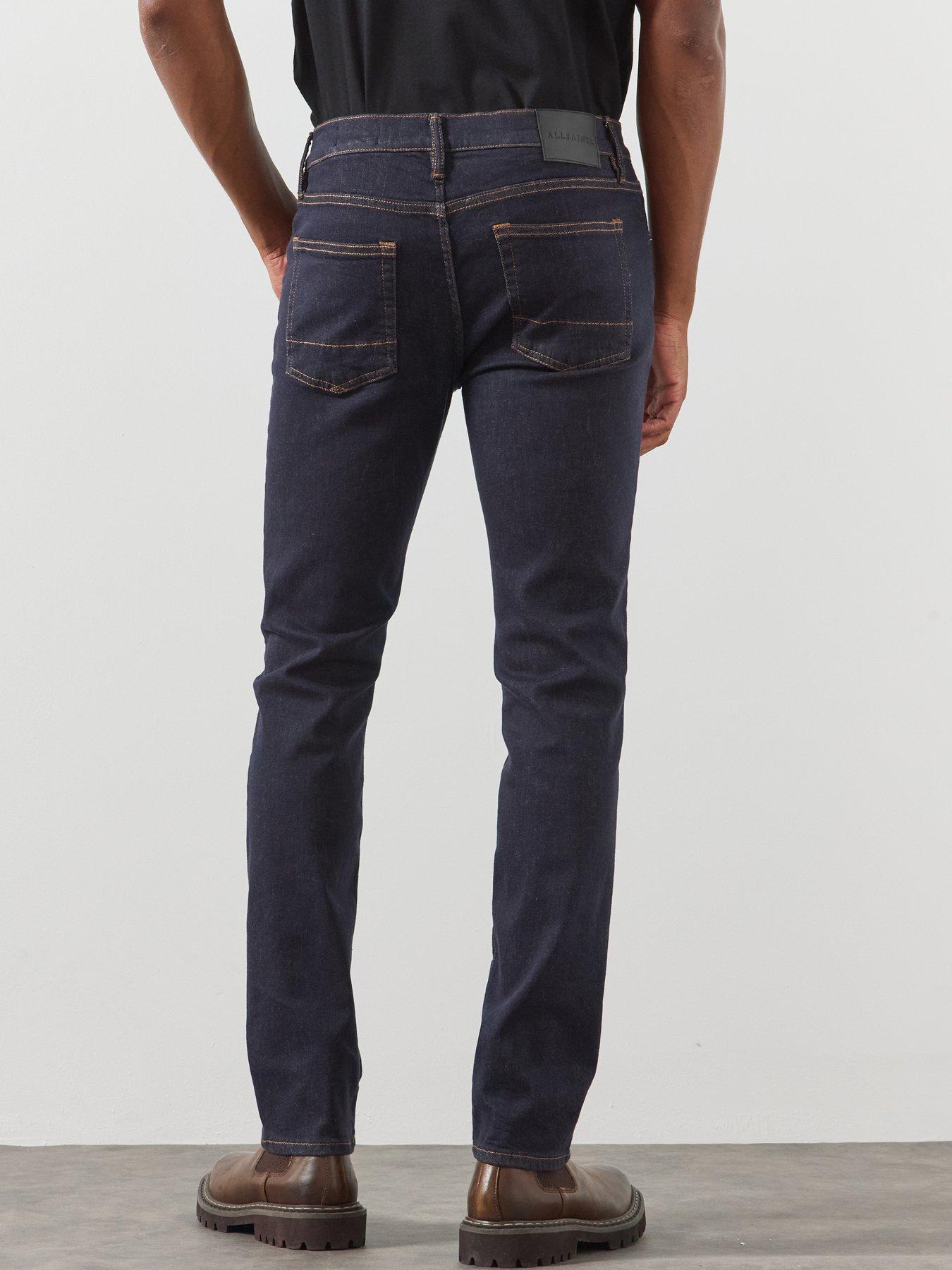 Image 2 of 6 of AllSaints Allsaints Sid Ultra Skinny Fit Jeans - Blue