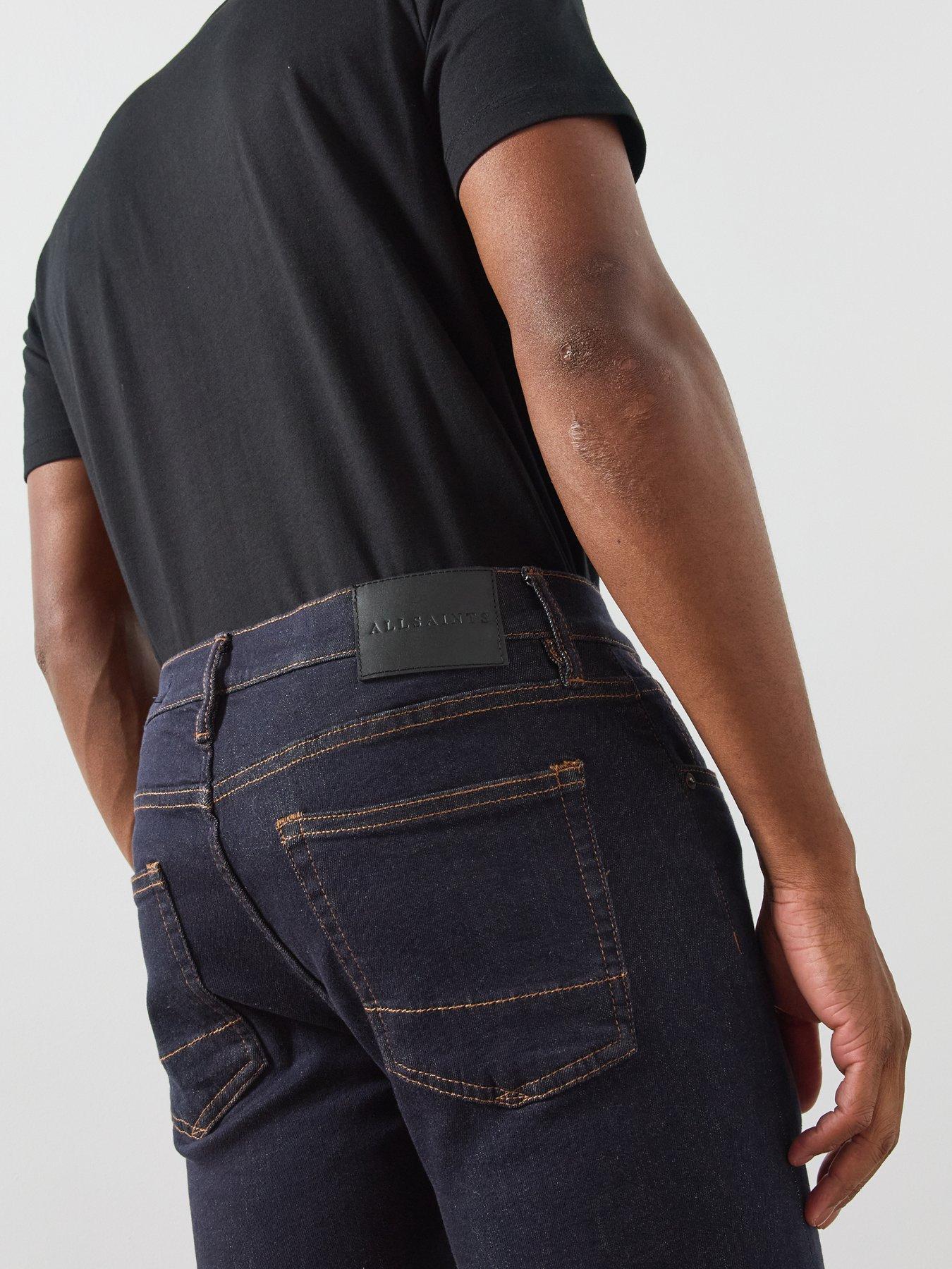 Image 6 of 6 of AllSaints Allsaints Sid Ultra Skinny Fit Jeans - Blue