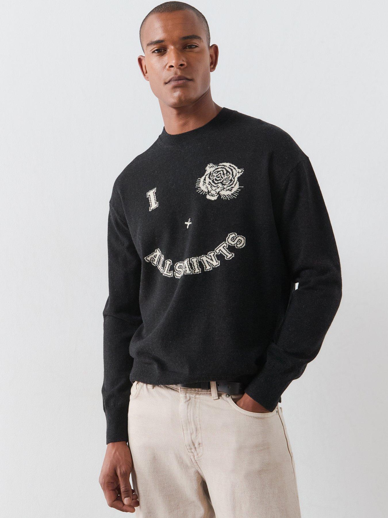 AllSaints Allsaints Grinner Knitted Jumper - Black