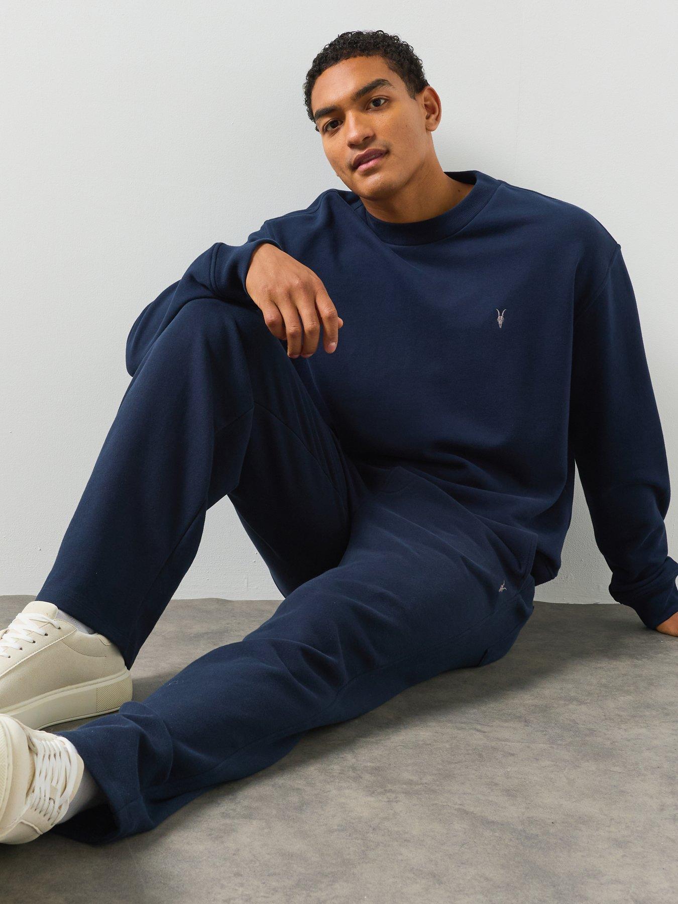 Image 4 of 6 of AllSaints Asher Joggers - Blue