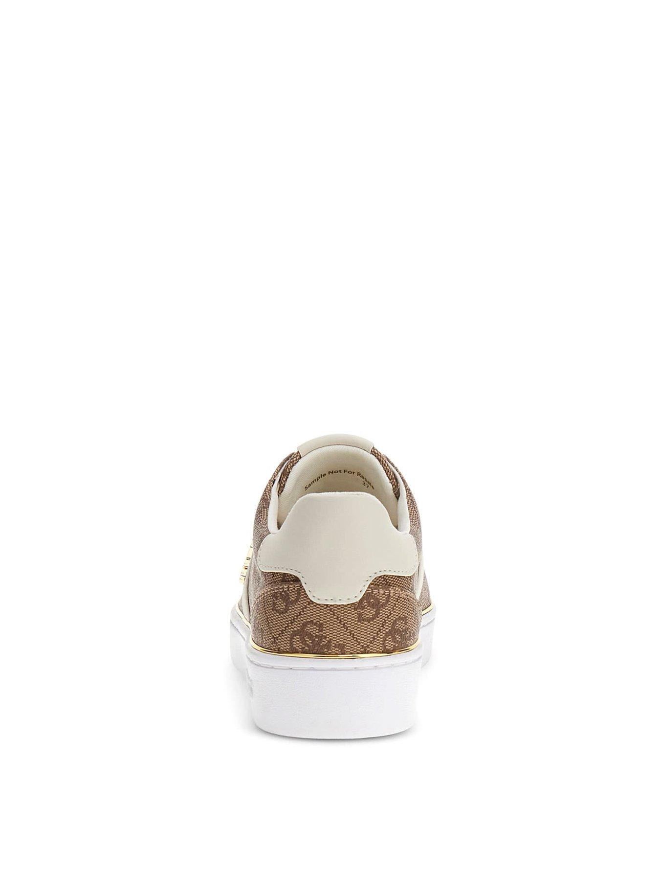 Image 6 of 6 of Guess Britz 4G Logo Sneaker - Beige