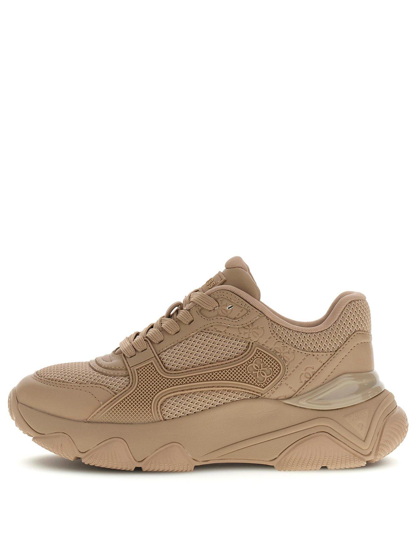 Image 2 of 5 of Guess Mazzy Trainer - Beige