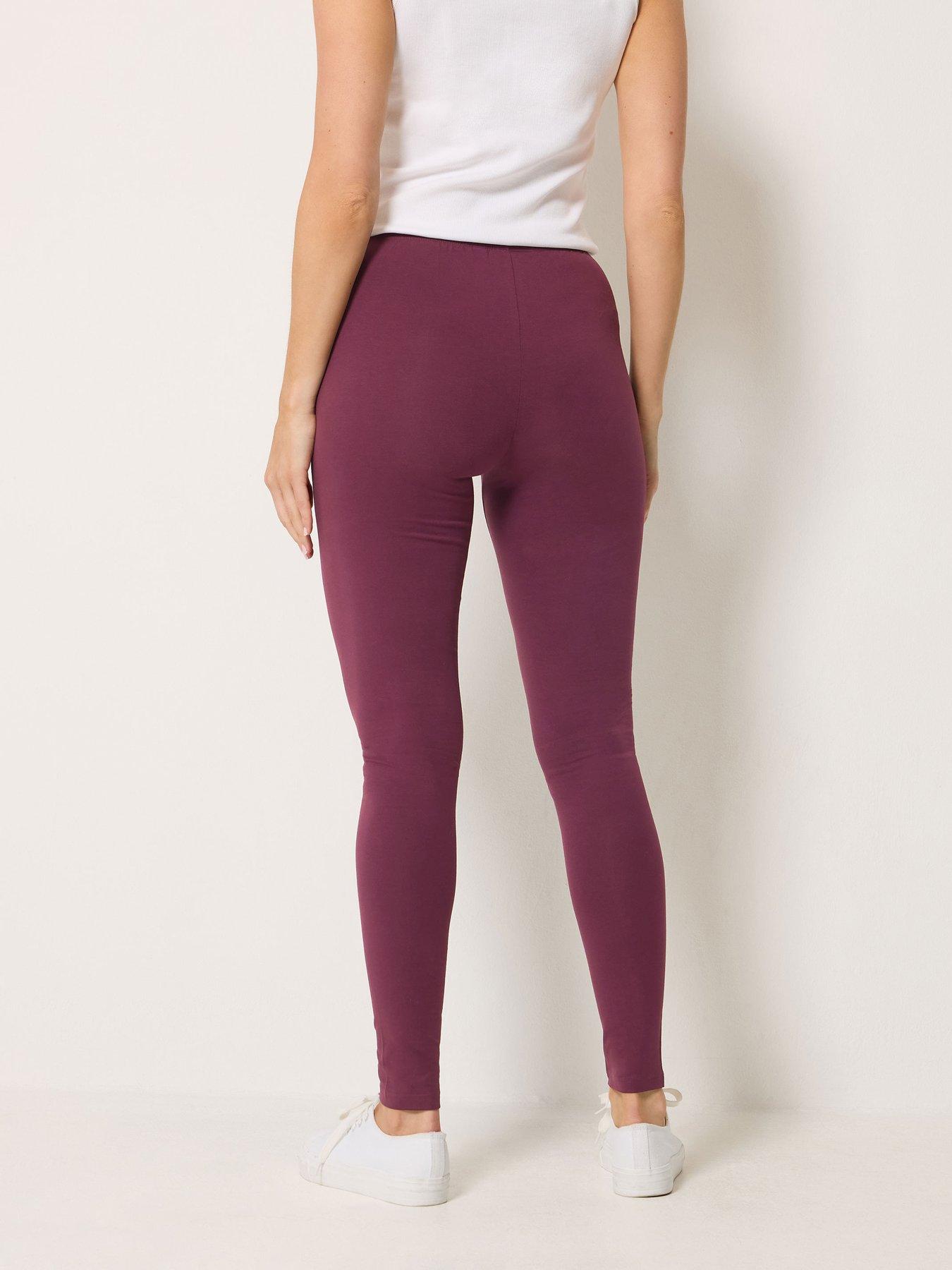 Image 2 of 4 of Long Tall Sally Cherry Leggings Regular 32" - Red