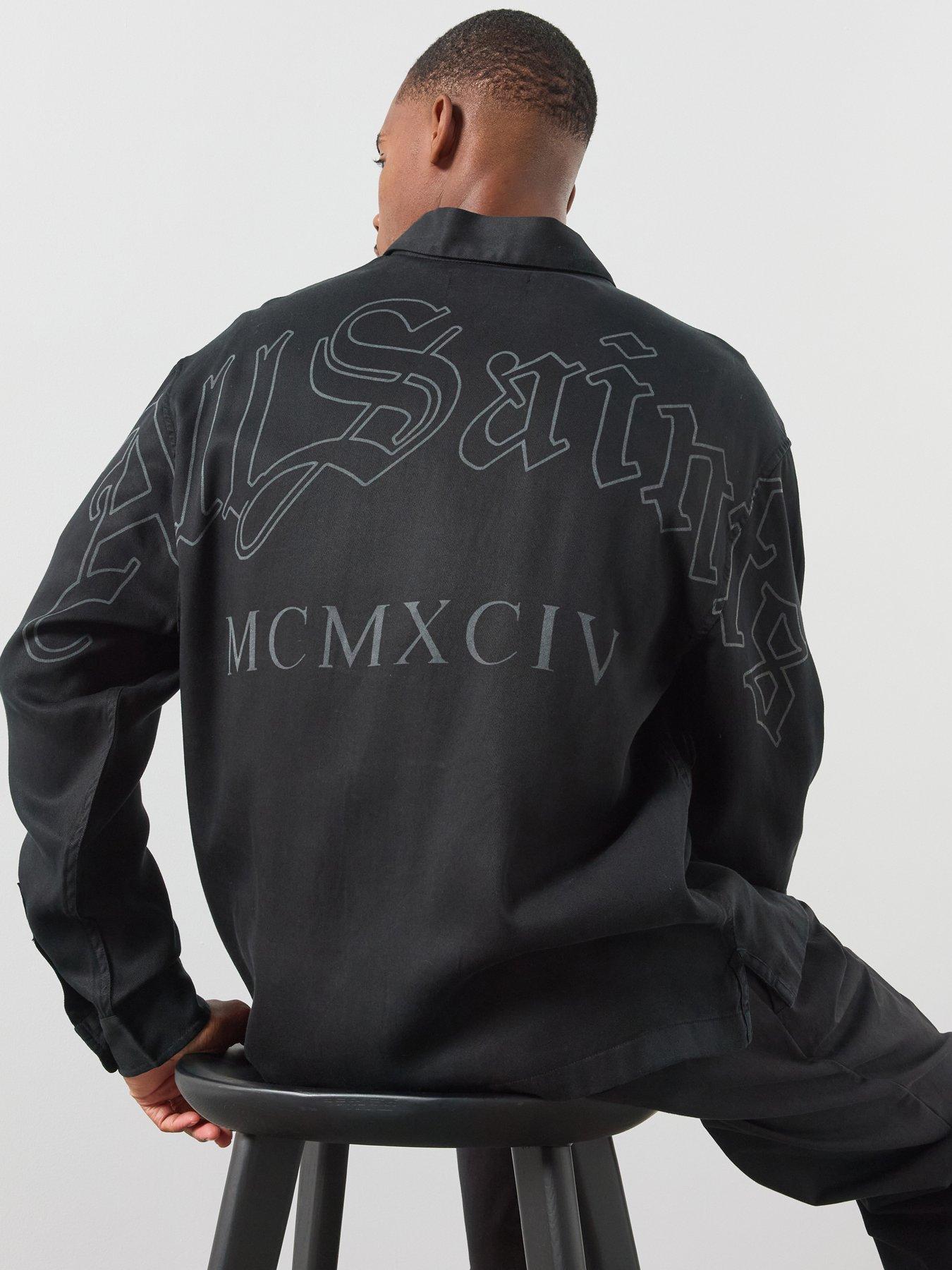 AllSaints Allsaints Soul Long Sleeve Shirt - Black