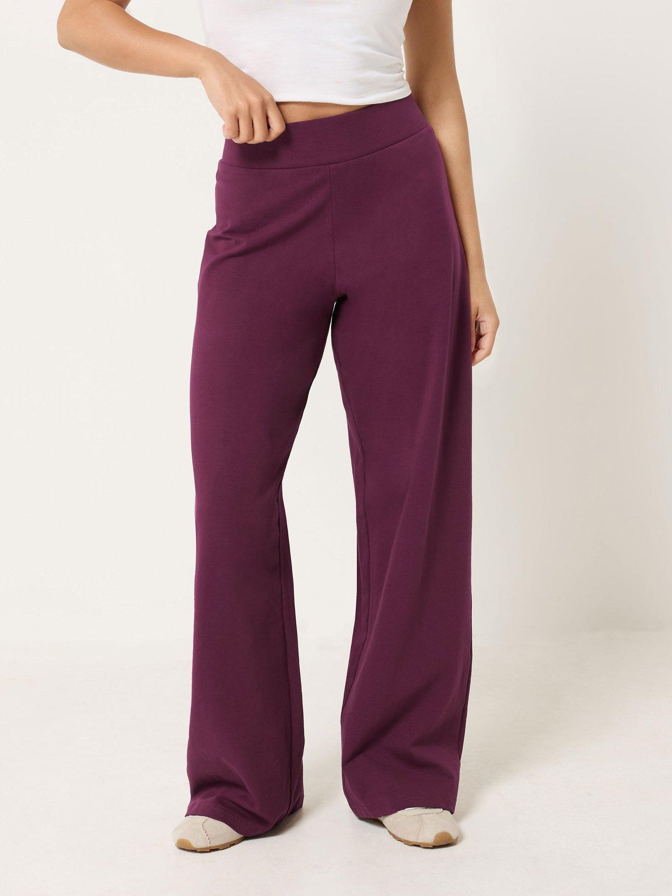 PixieGirl Petite Wide Leg Yoga Pants