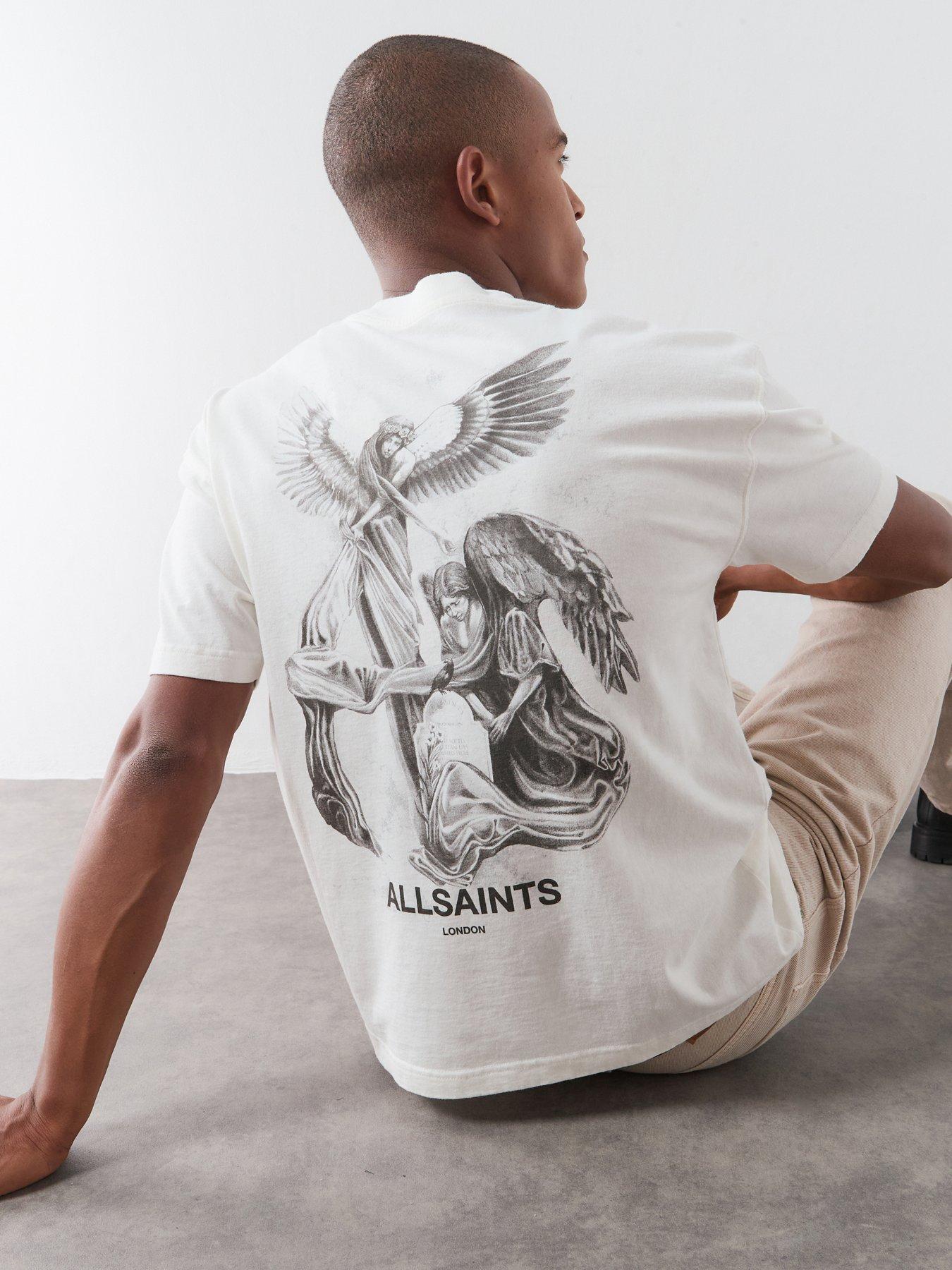 AllSaints Allsaints Seraph Graphic T-shirt - White