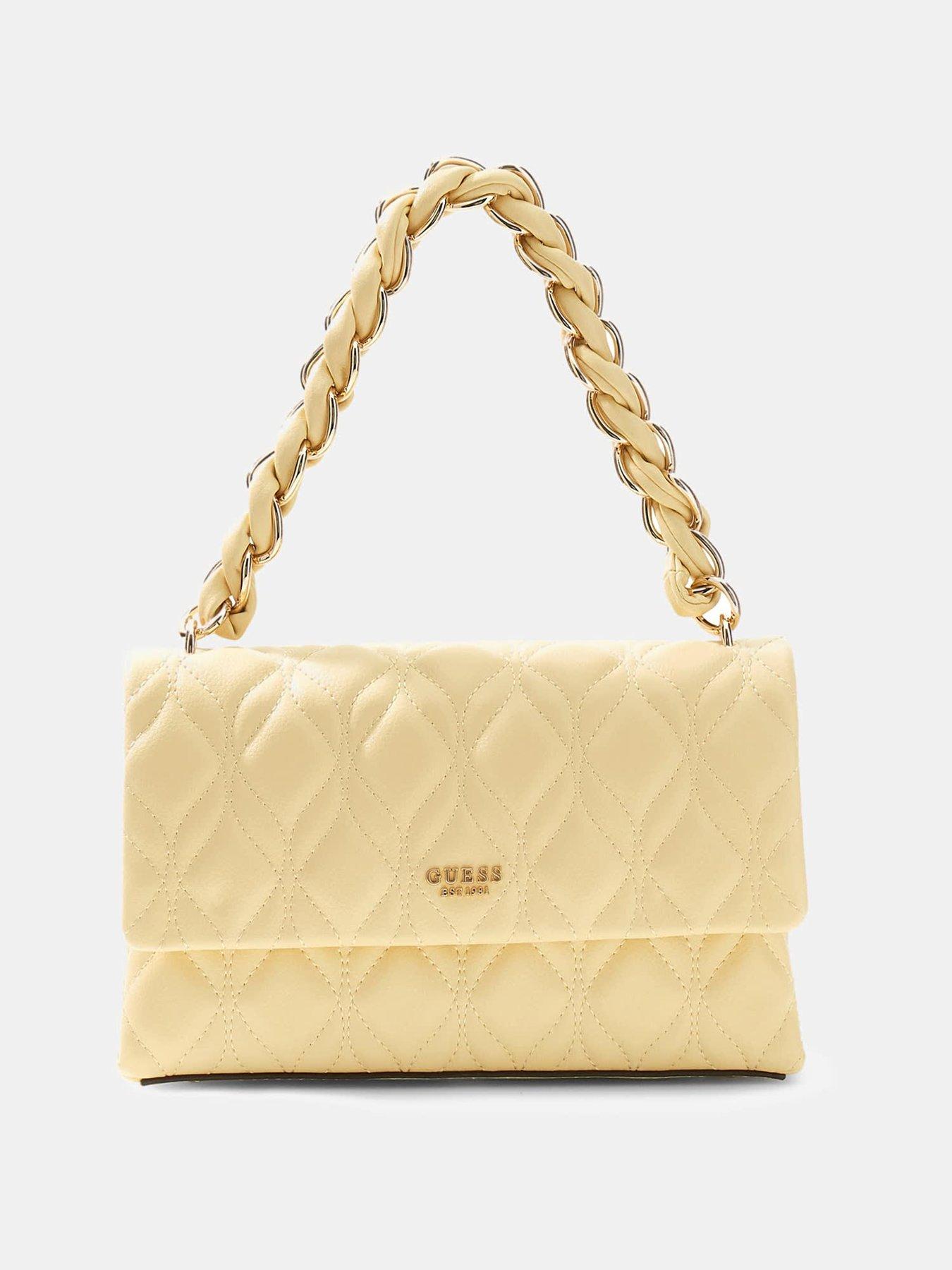 Image 4 of 5 of Guess Maxine Shoulder Bag - Yellow