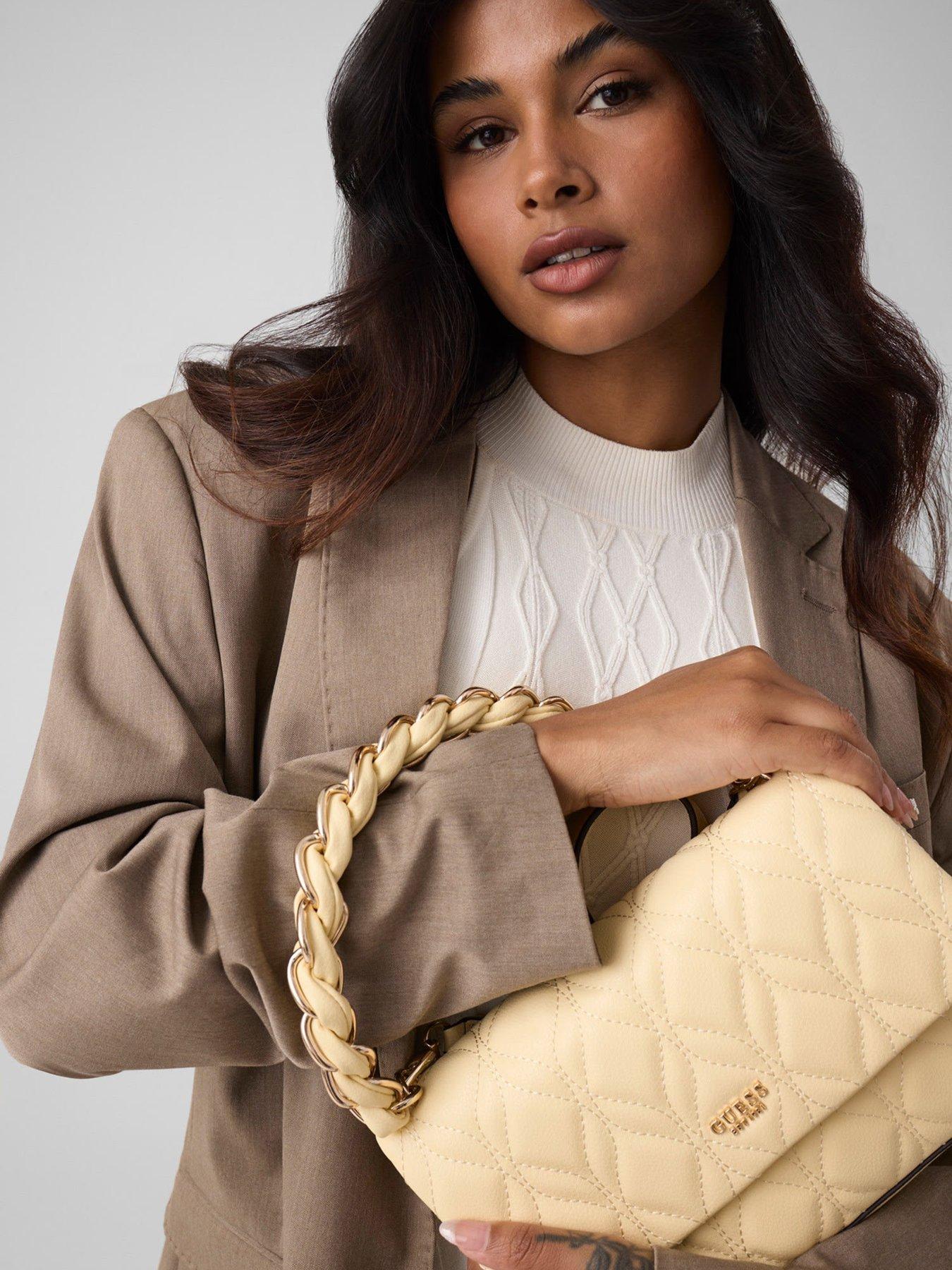 Image 5 of 5 of Guess Maxine Shoulder Bag - Yellow
