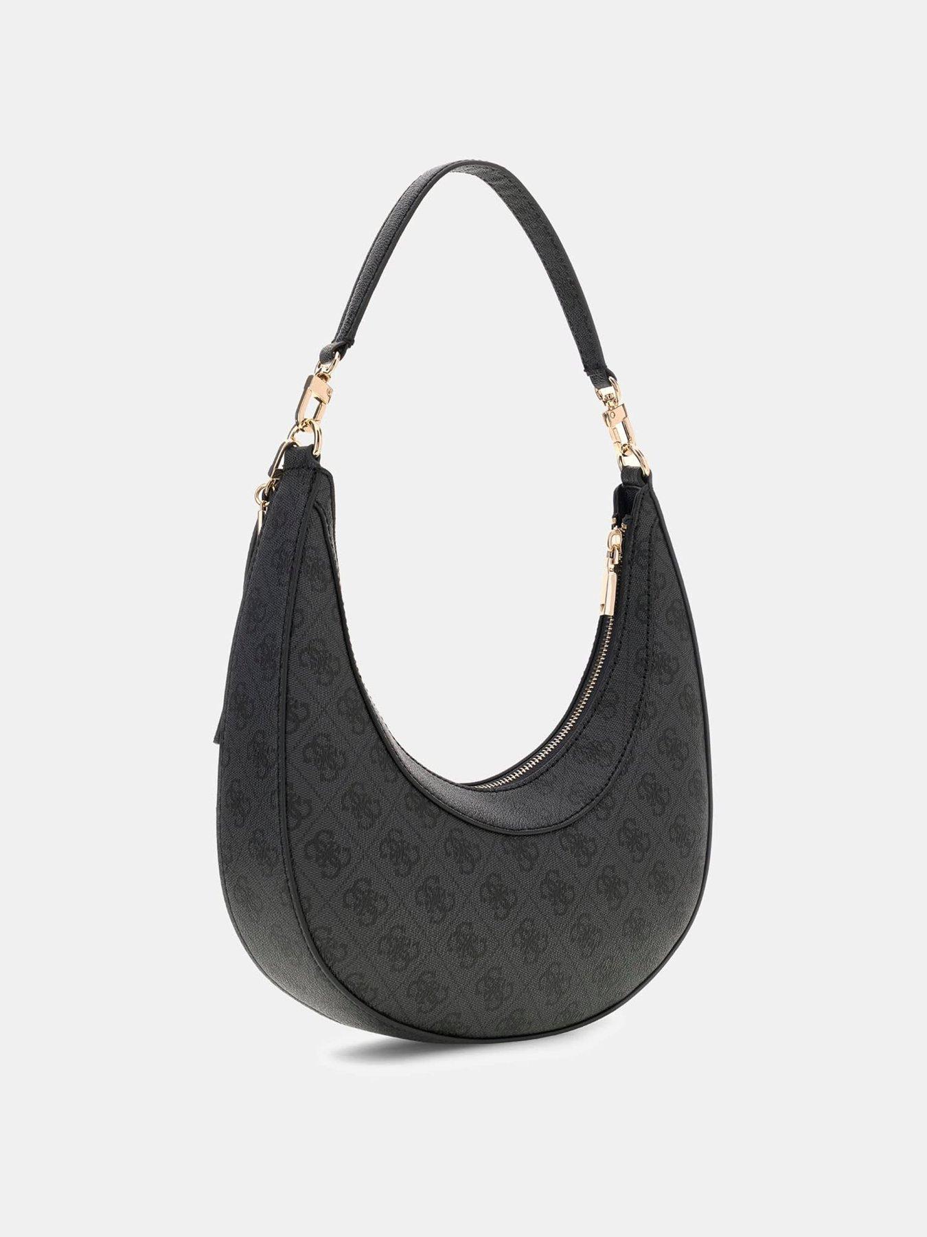 Image 2 of 4 of Guess Lindsey Hobo Bag - Dark Grey