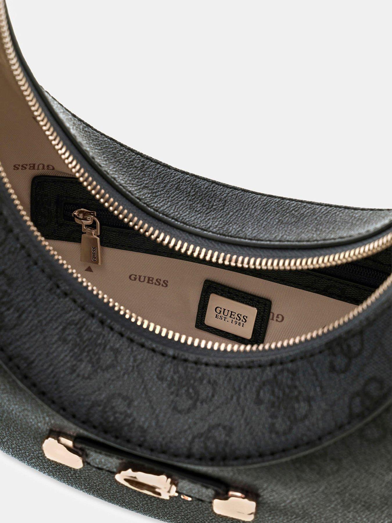 Image 3 of 4 of Guess Lindsey Hobo Bag - Dark Grey