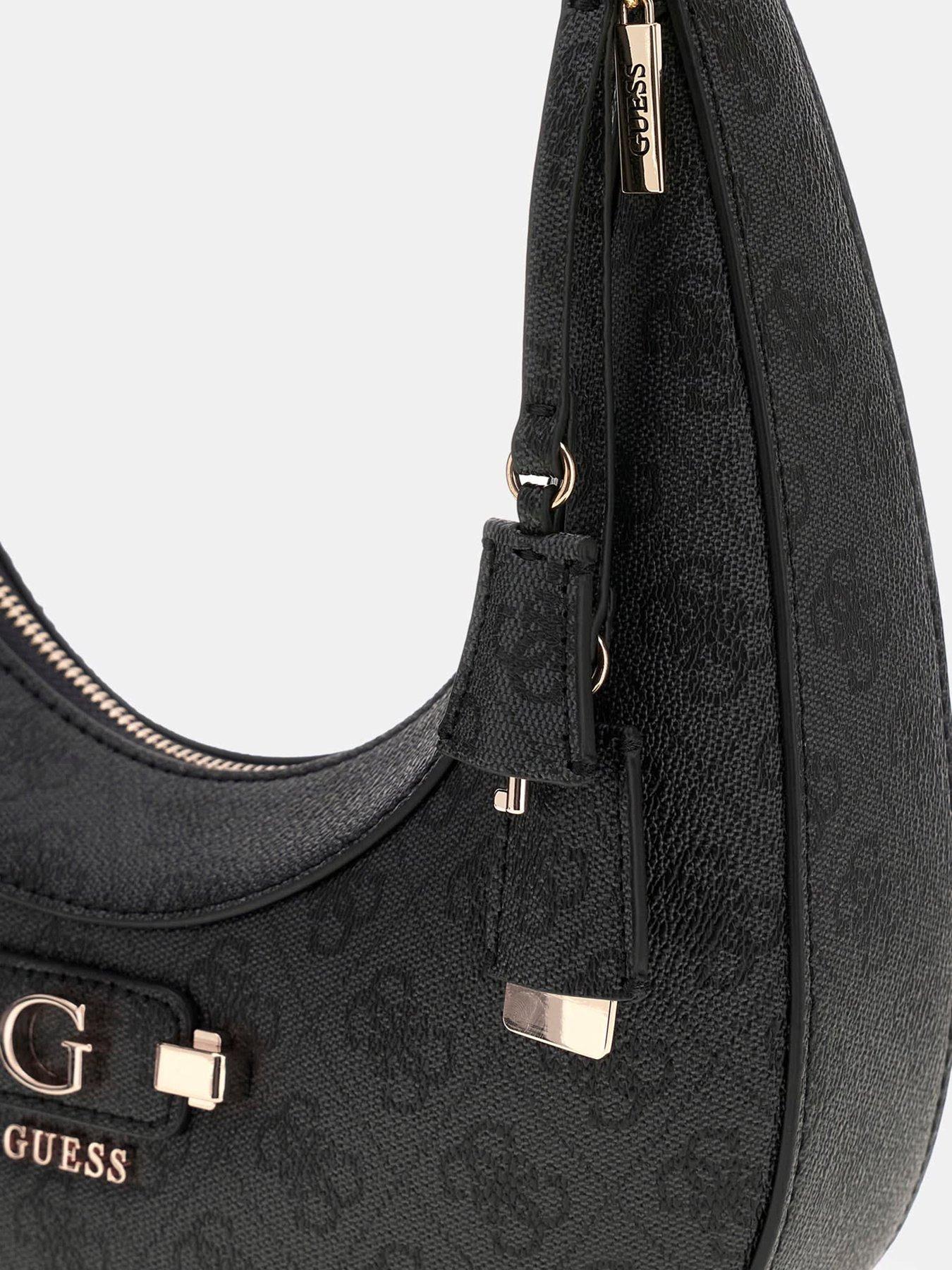 Image 4 of 4 of Guess Lindsey Hobo Bag - Dark Grey