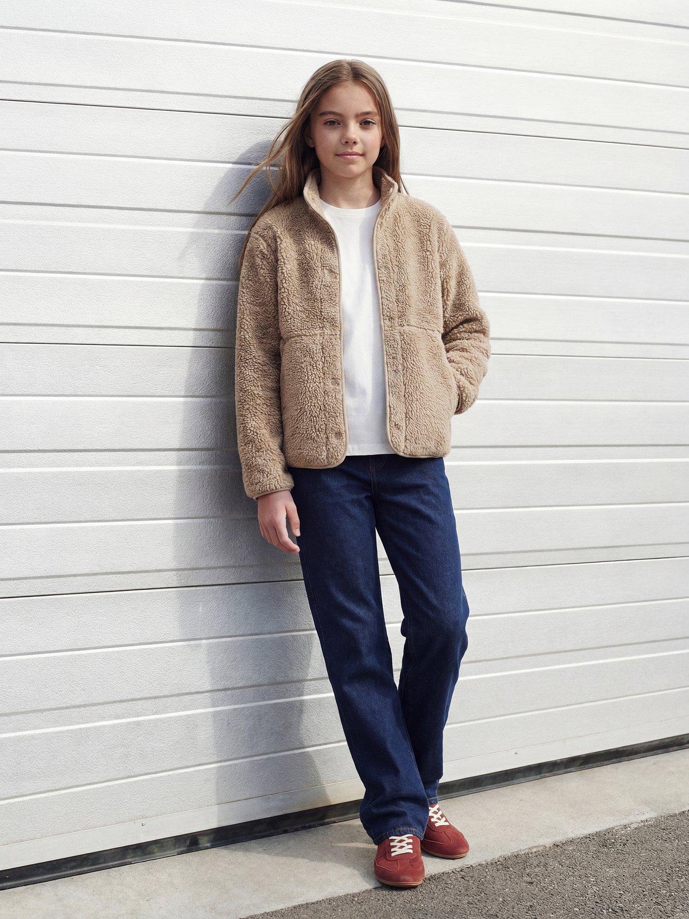 Image 1 of 5 of JJXX Girl Girls Seville R001 Loose Fit Jeans - Blue