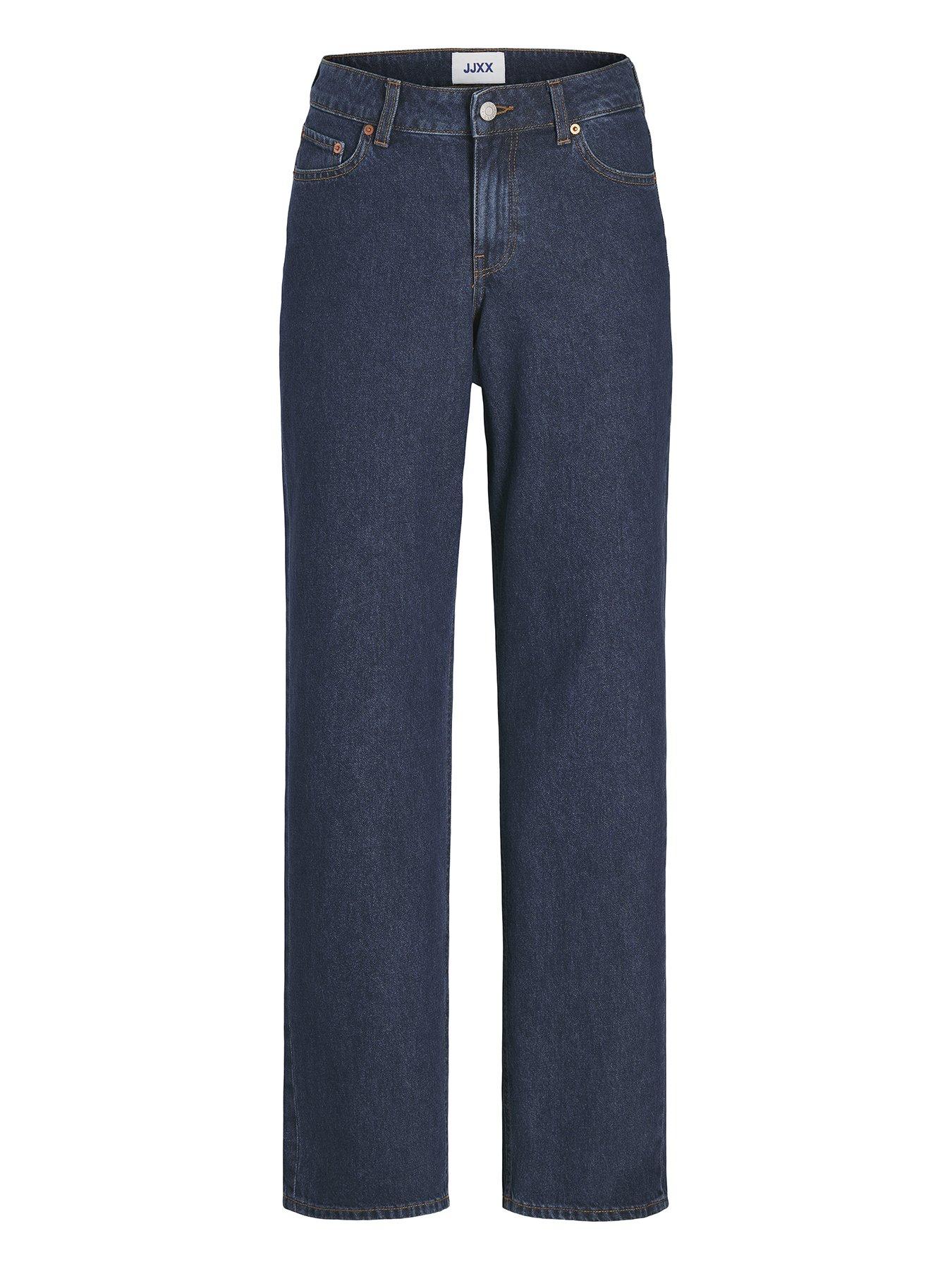 Image 2 of 5 of JJXX Girl Girls Seville R001 Loose Fit Jeans - Blue