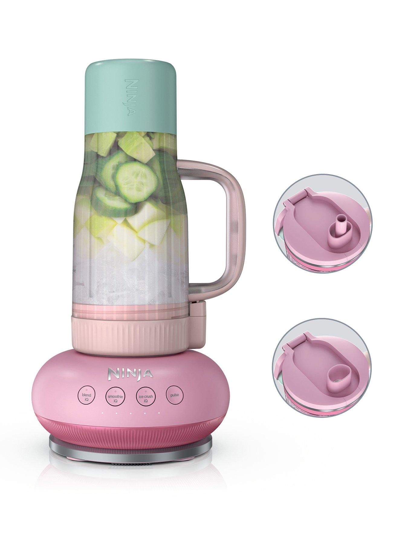 NINJA BlendBOSS Tumbler Blender - Pink Peppercorn DB351UKPK1BRN