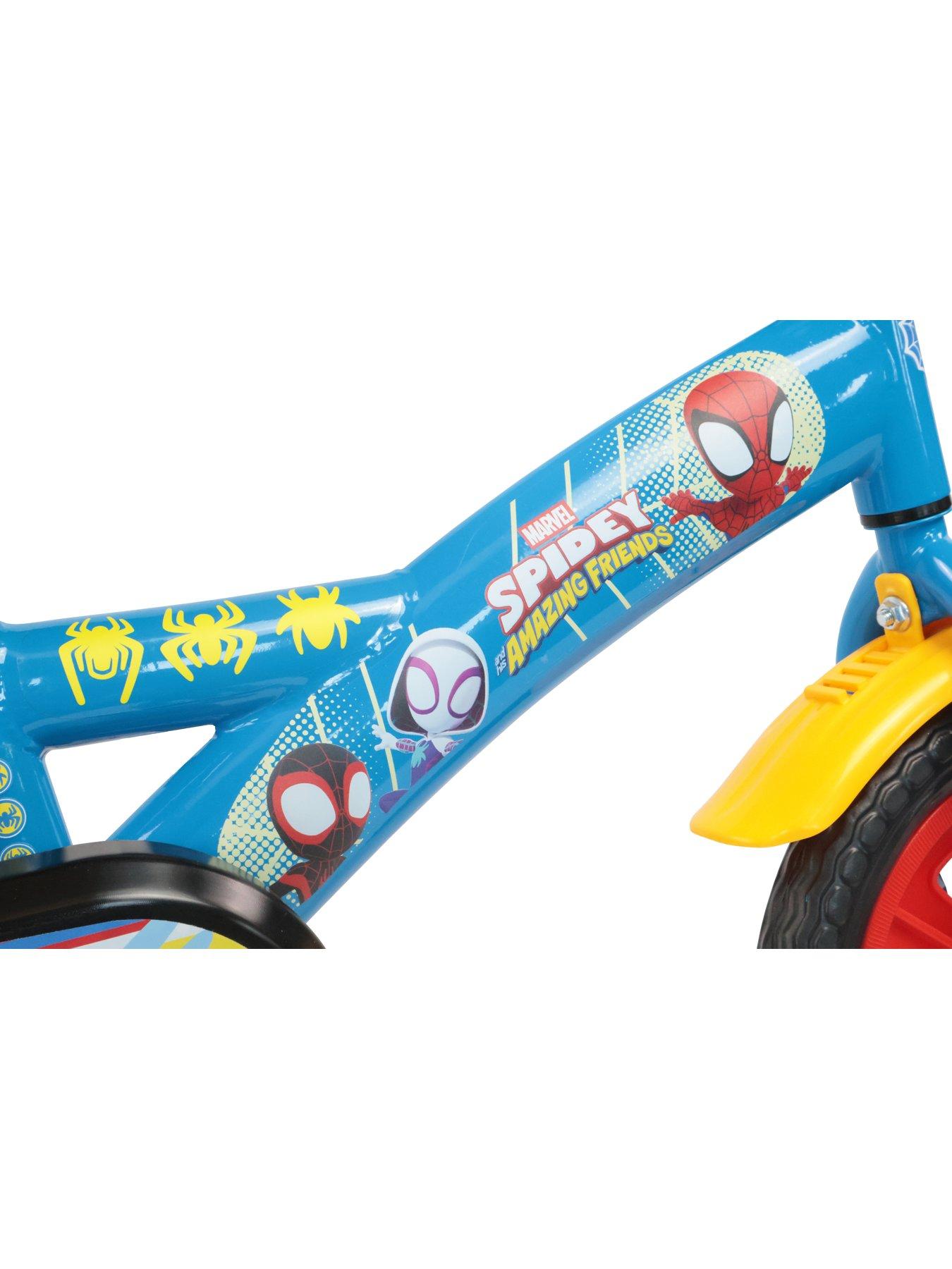 Image 4 of 7 of Spidey and His Amazing Friends Spidey &amp; His Amazing Friends 12" Bike