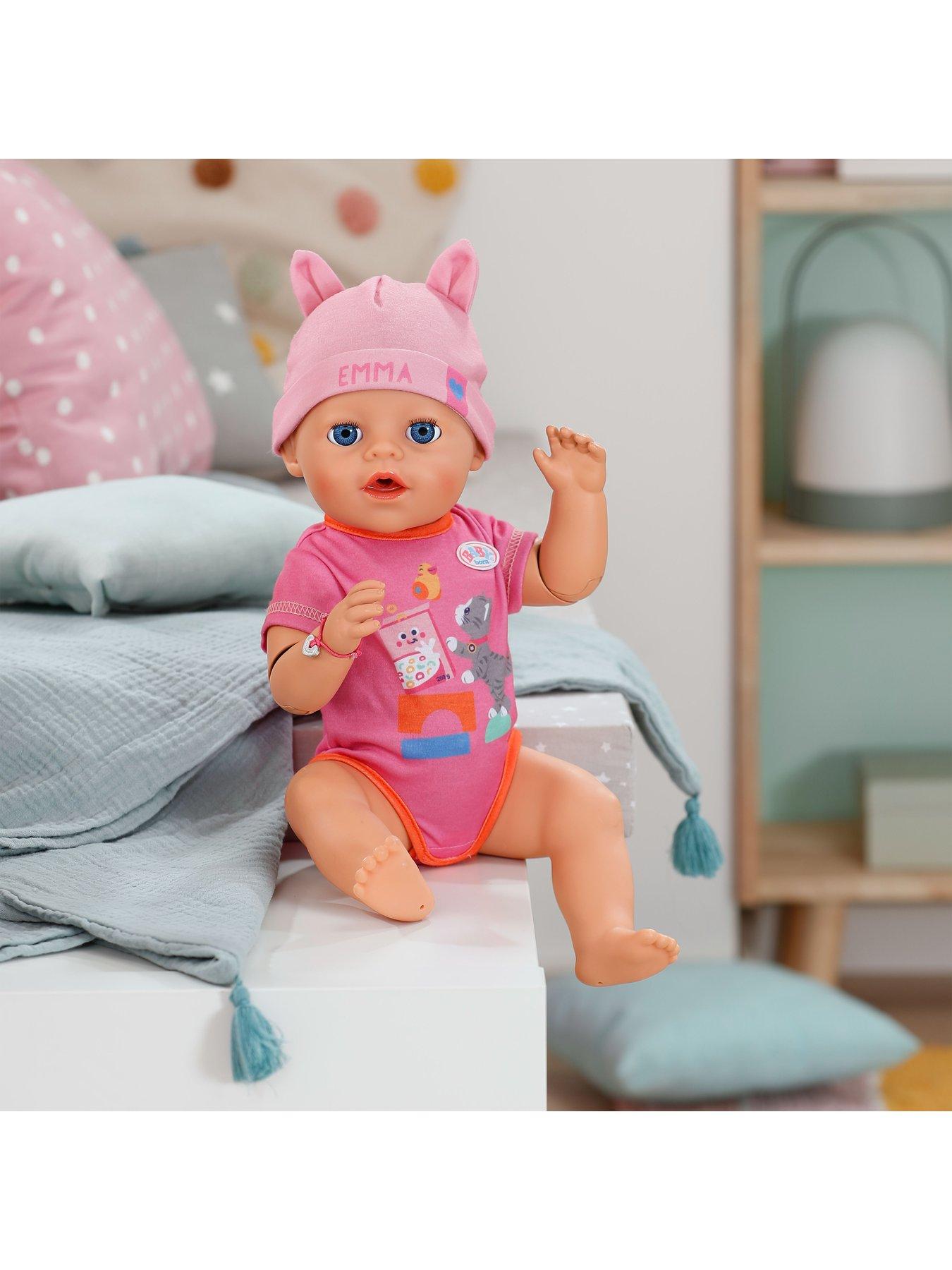 Image 2 of 7 of Baby Born Emma Click &amp; Play 43cm