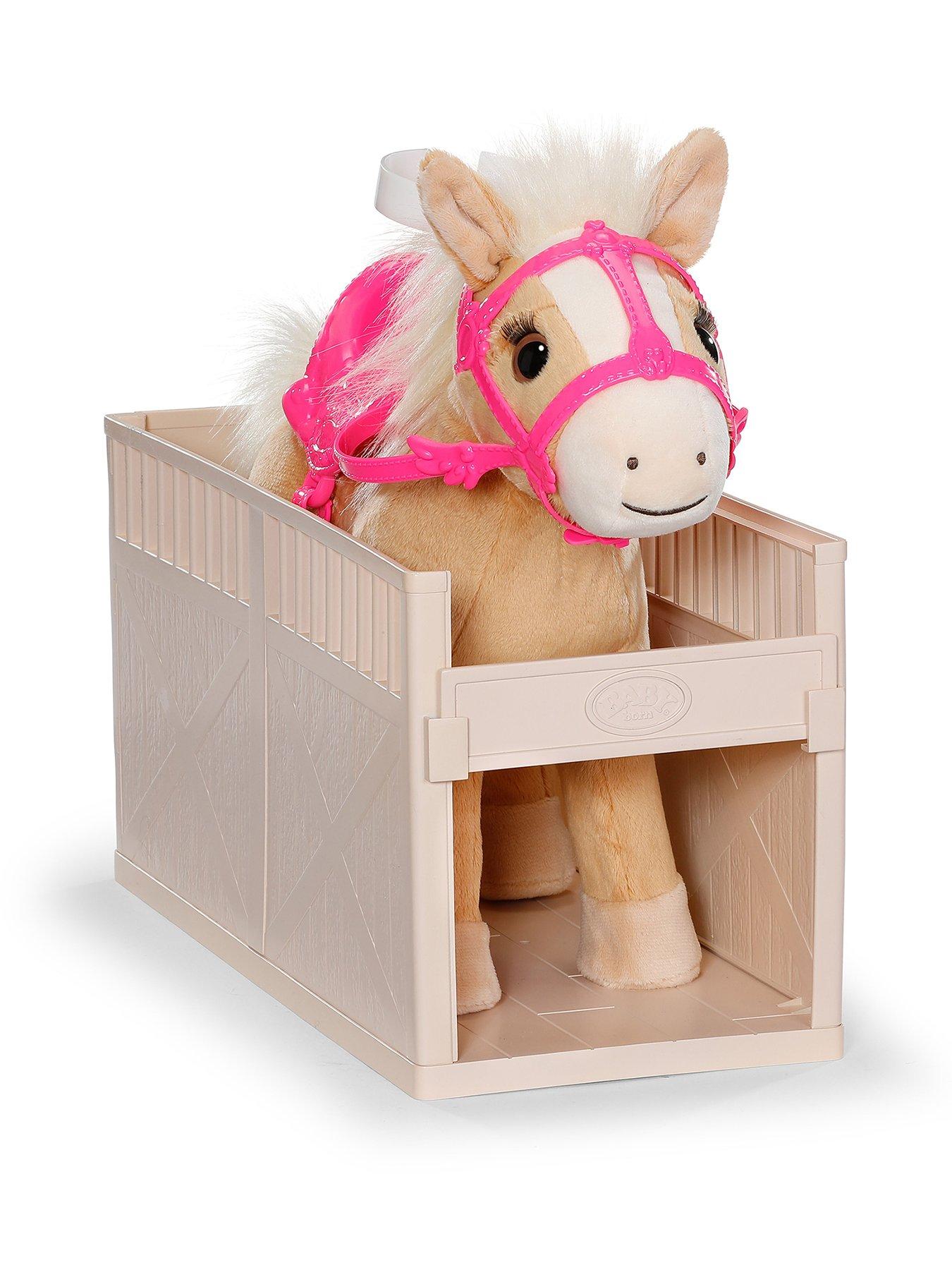 Image 1 of 7 of Baby Born Stable Box Play My Horse Cutie Toy Horse