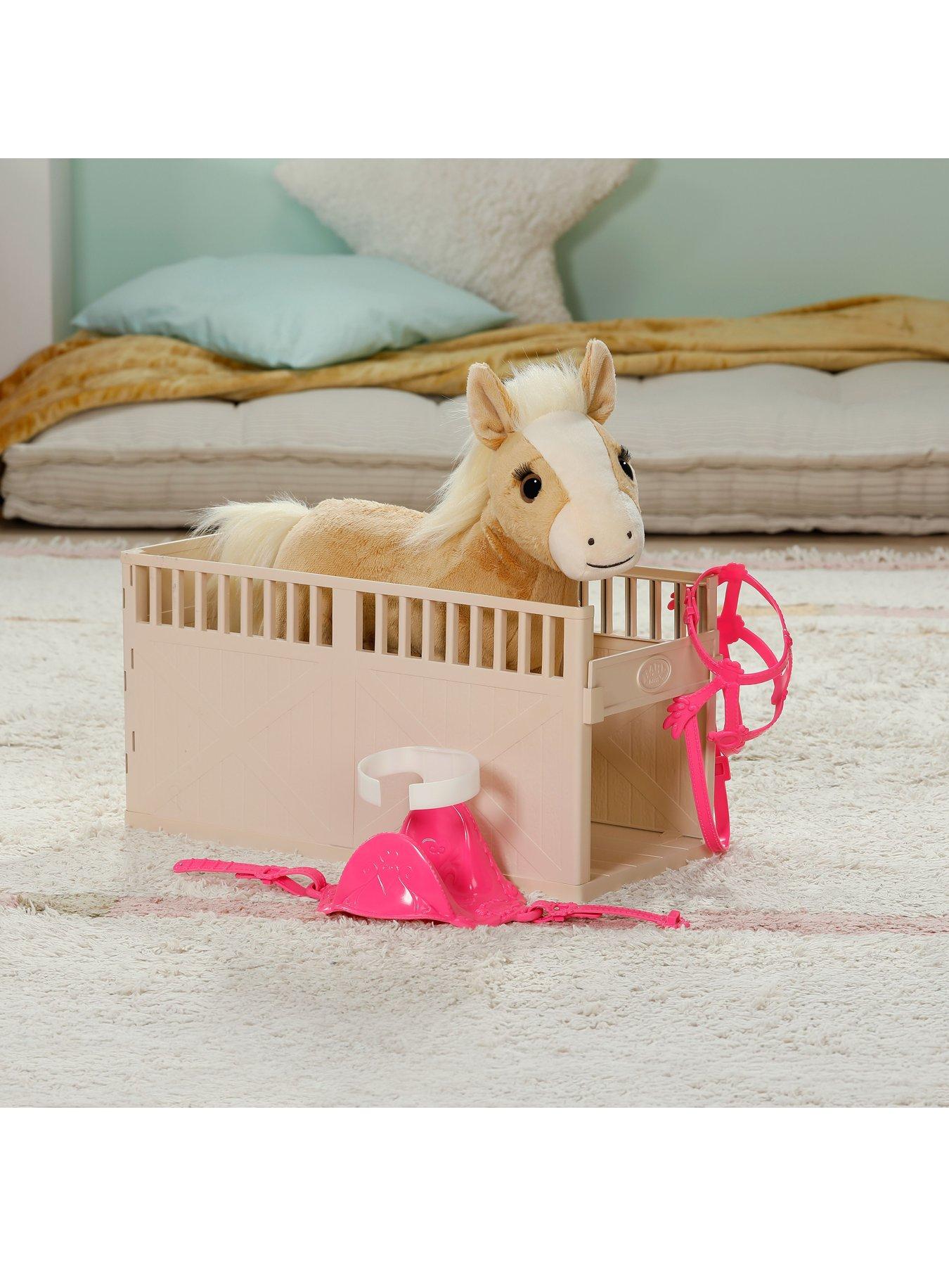 Image 2 of 7 of Baby Born Stable Box Play My Horse Cutie Toy Horse