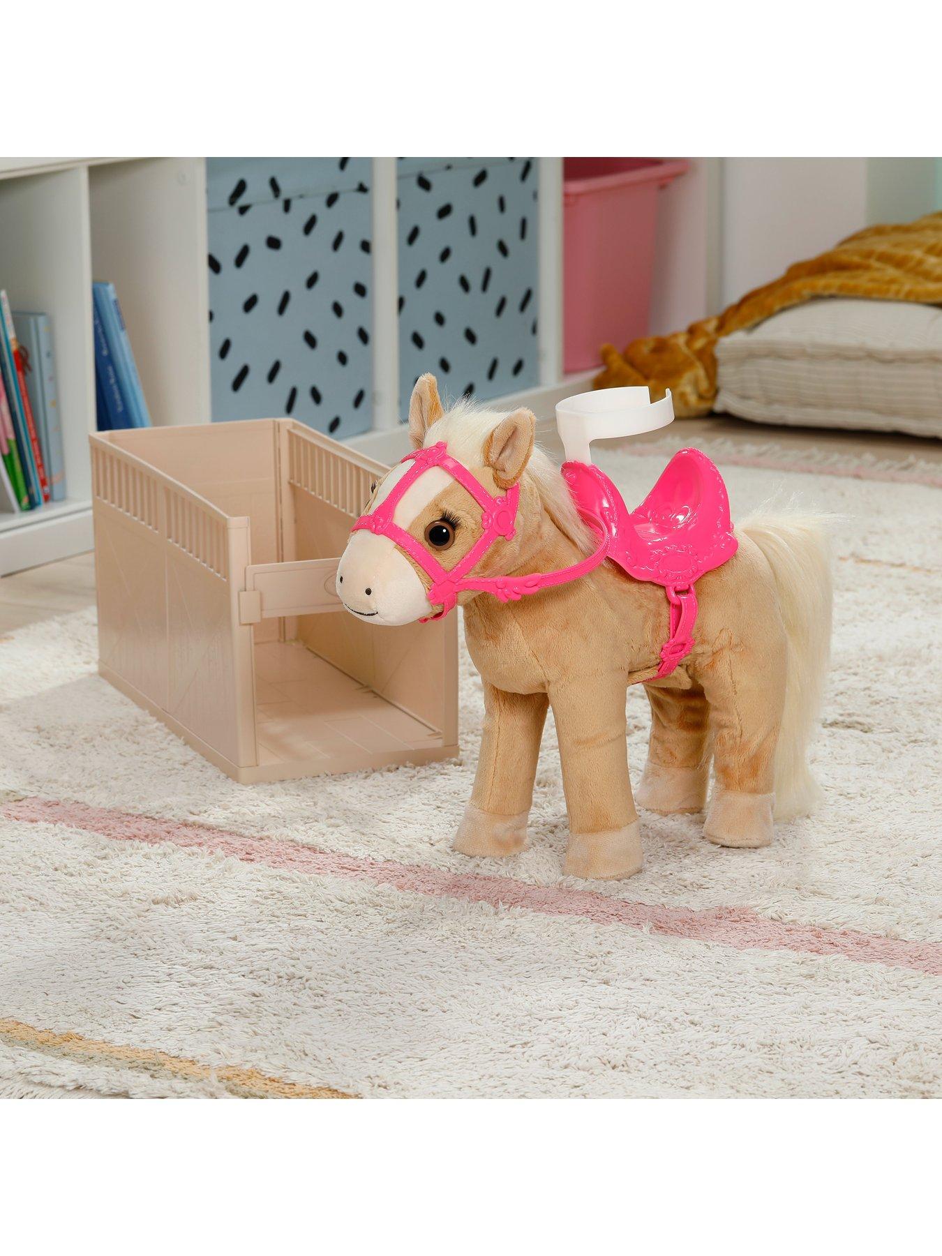 Image 3 of 7 of Baby Born Stable Box Play My Horse Cutie Toy Horse