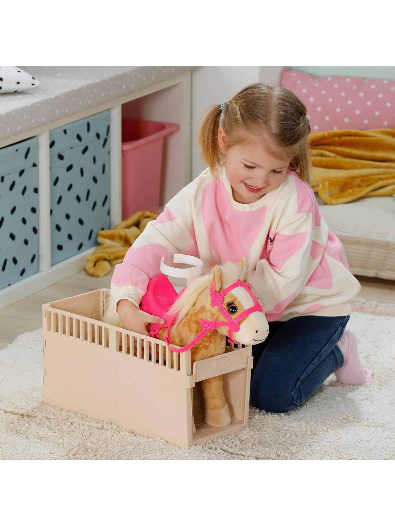 Image 4 of 7 of Baby Born Stable Box Play My Horse Cutie Toy Horse