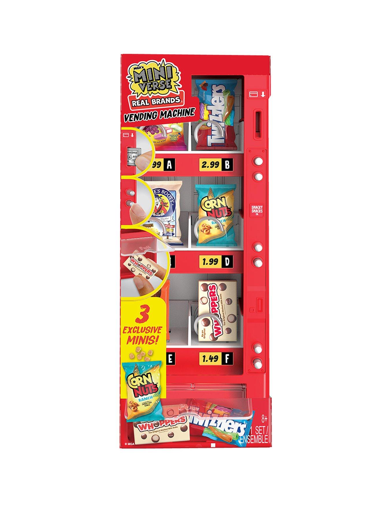 Mini Verse MGA’s Miniverse Real Brands Vending Machine (Red)