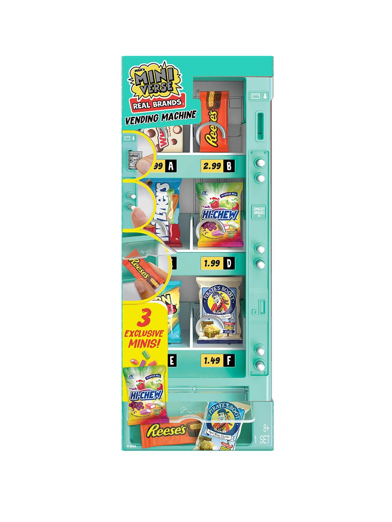 Image 1 of 7 of Mini Verse MGA&rsquo;s Miniverse Real Brands Vending Machine (Teal)