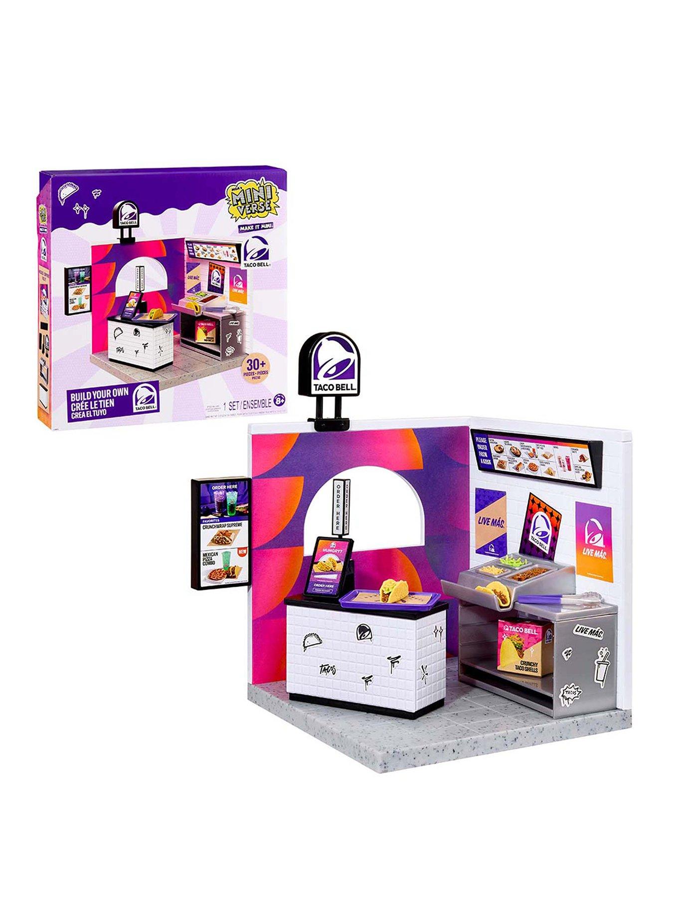 Image 1 of 7 of Mini Verse Make It Mini Taco Bell&reg; Restaurant Playset with Mini Food Creations<br /><br />&nbsp;