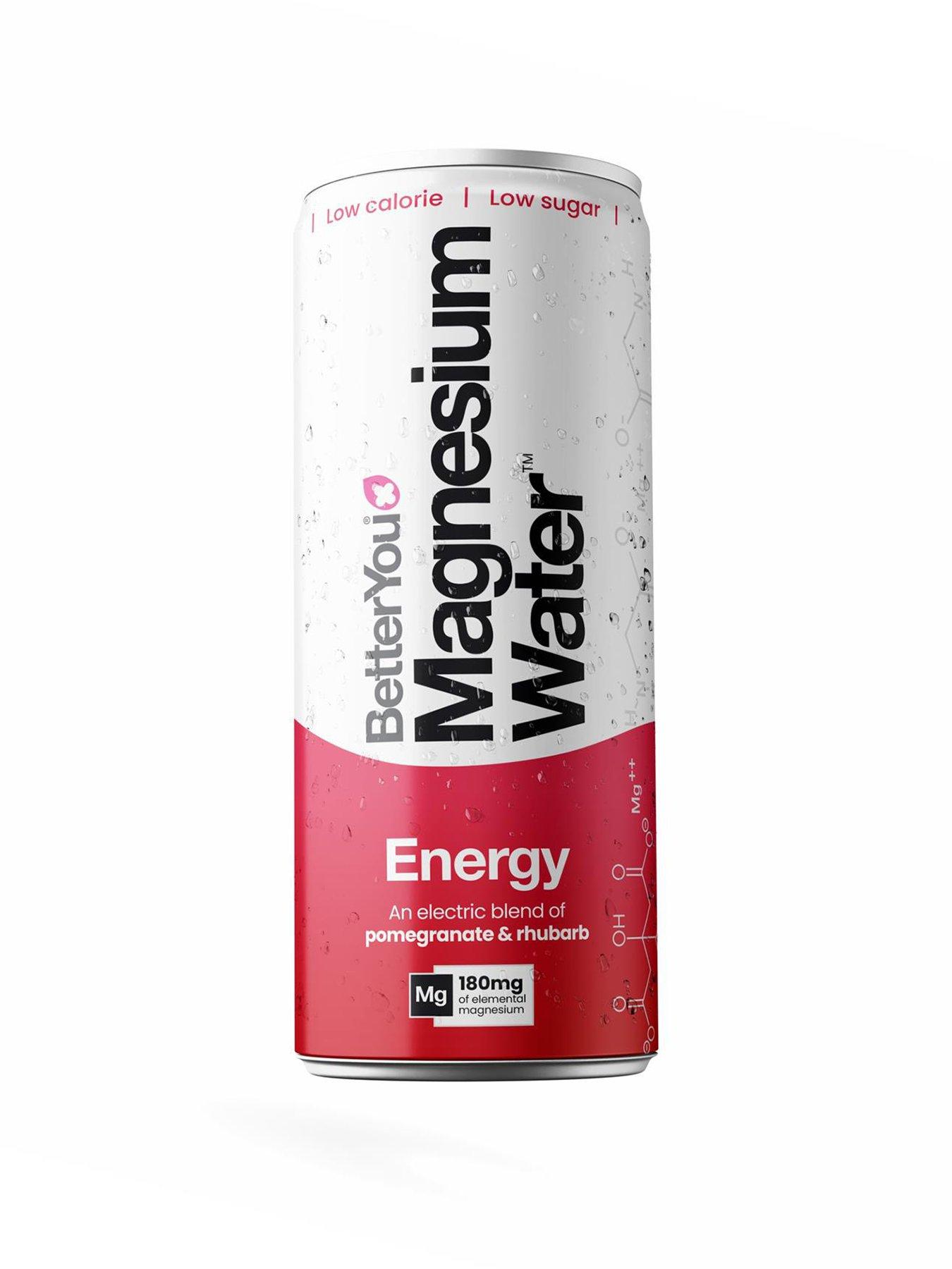 BetterYou BetterYou - Mag Water Energy - Pomegranate & Rhubarb - 12 x 250ml